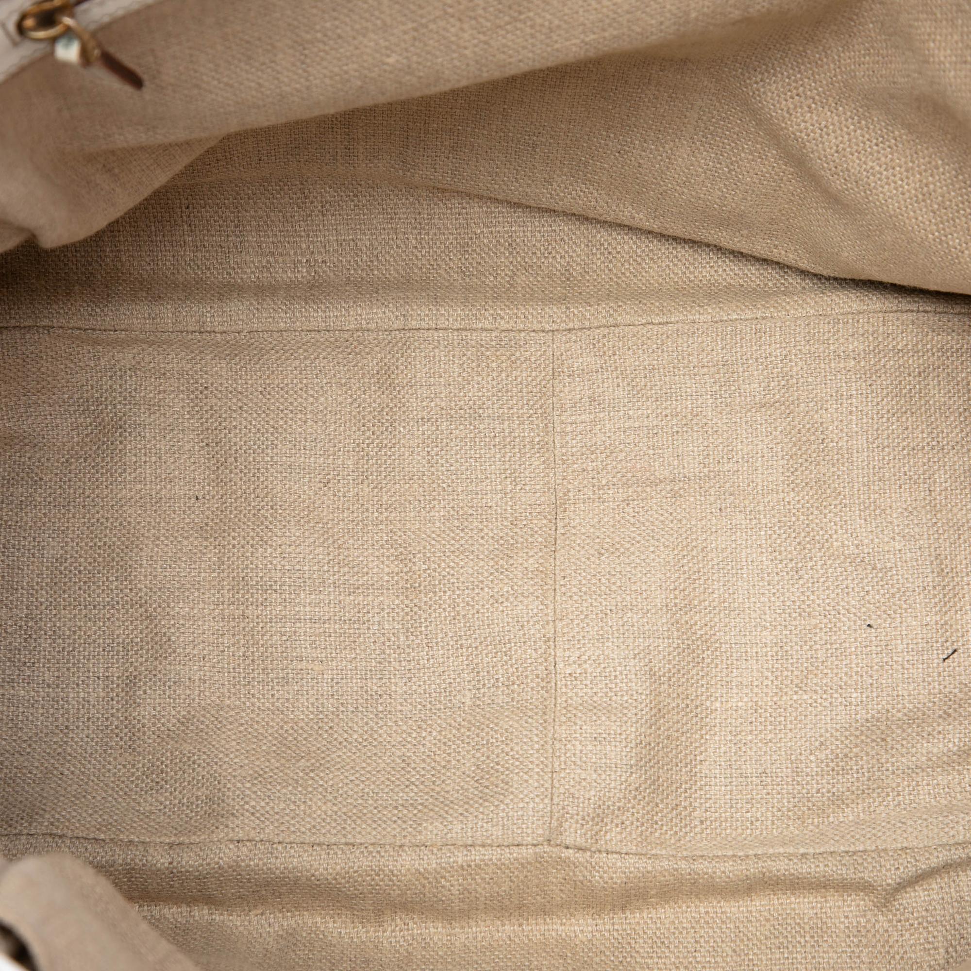 Gucci Large GG Canvas Positano Tote