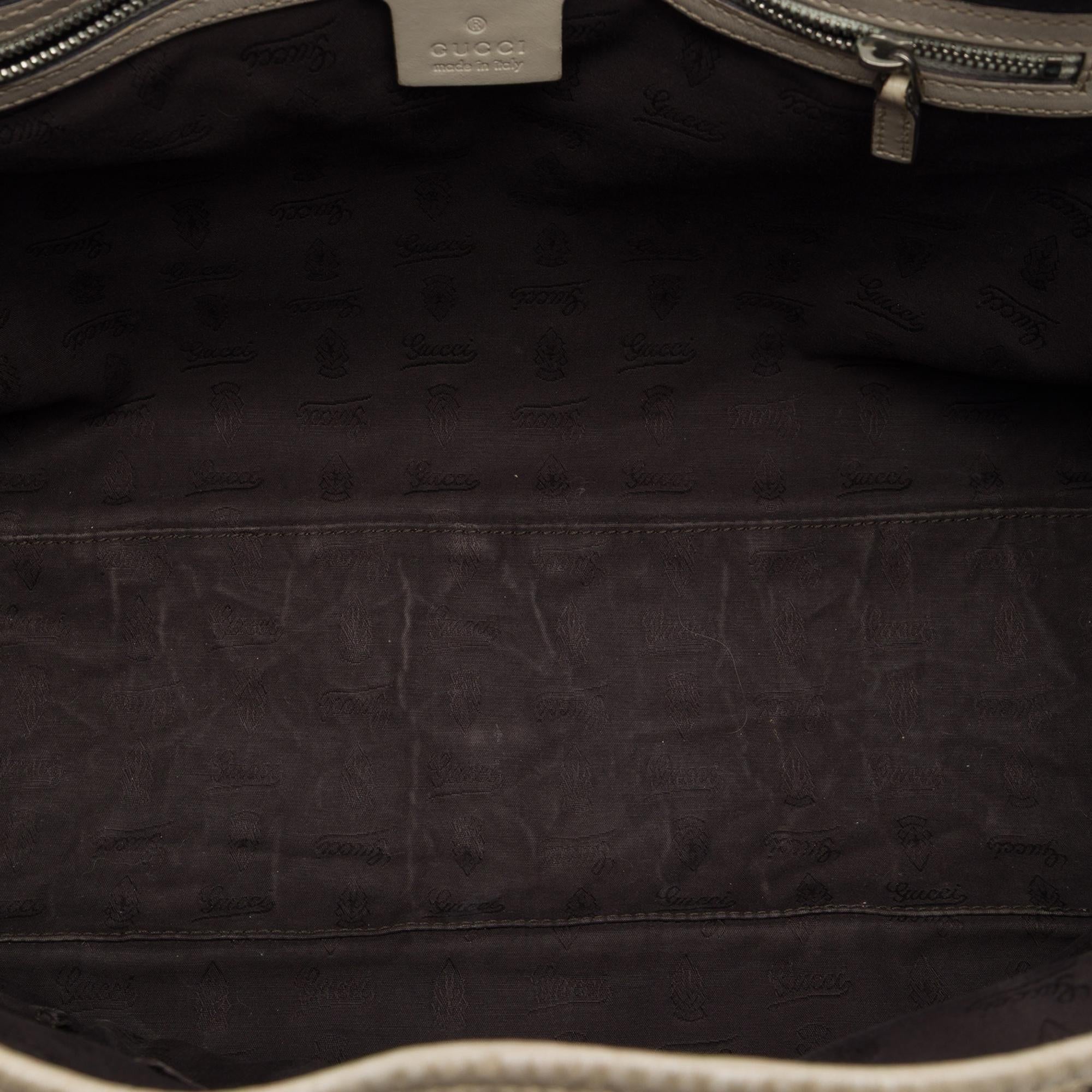 Gucci Large GG Canvas Twins Tote
