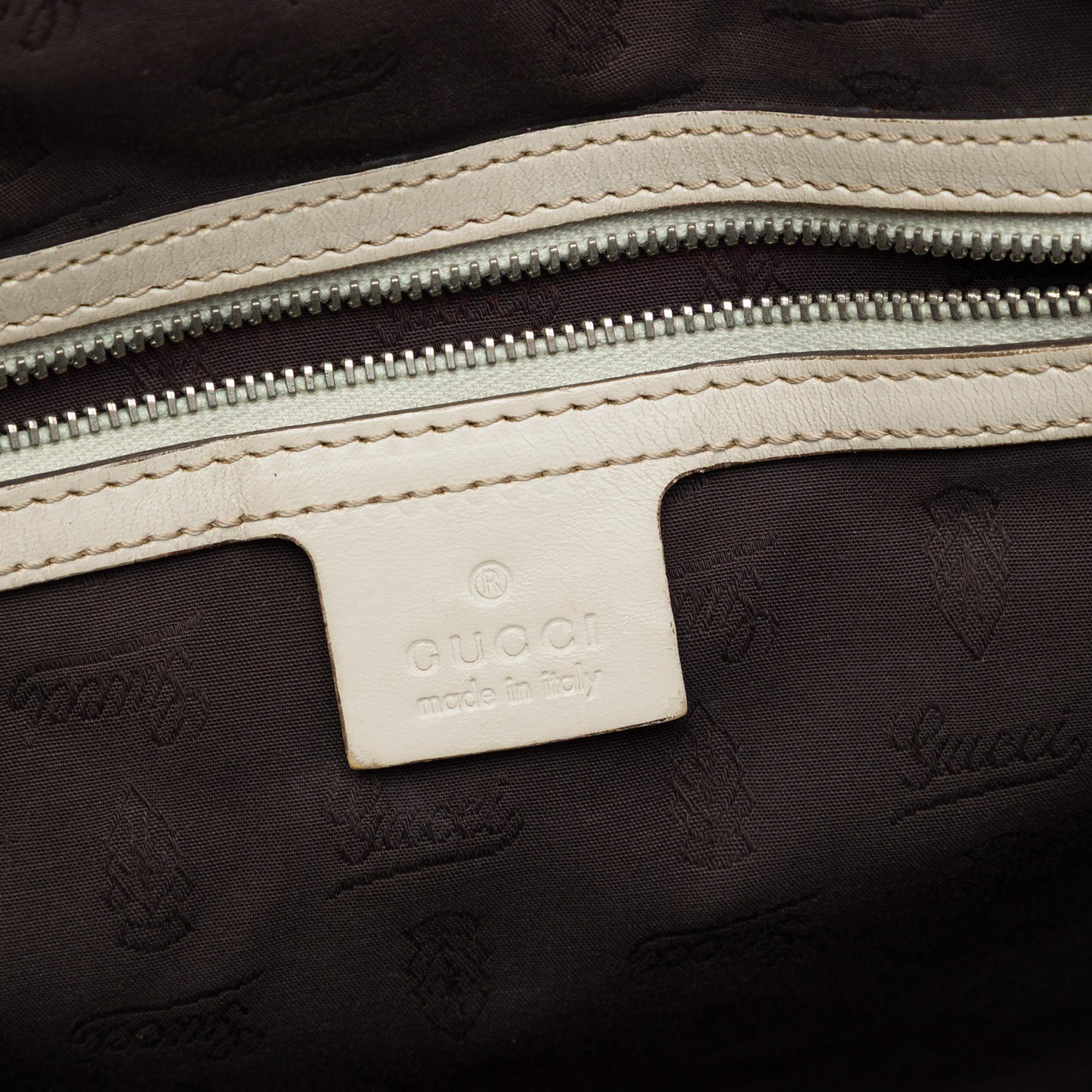 Gucci Large GG Canvas Twins Tote