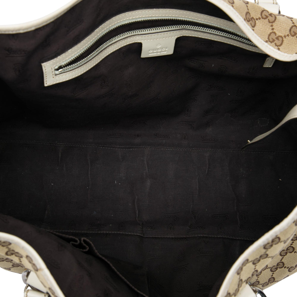 Gucci Large GG Canvas Twins Tote