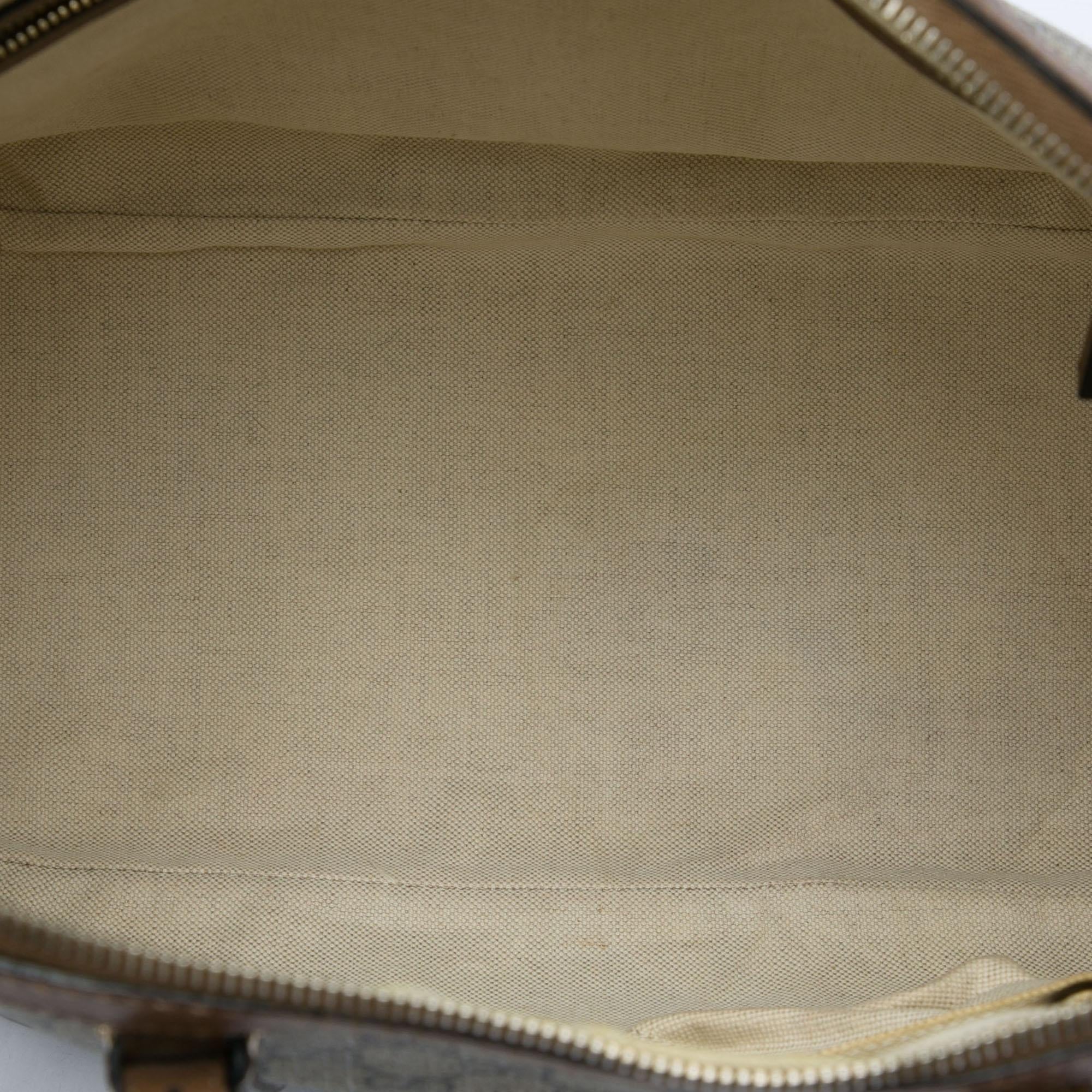 Gucci Large GG Supreme Nice Dome Top Handle Bag