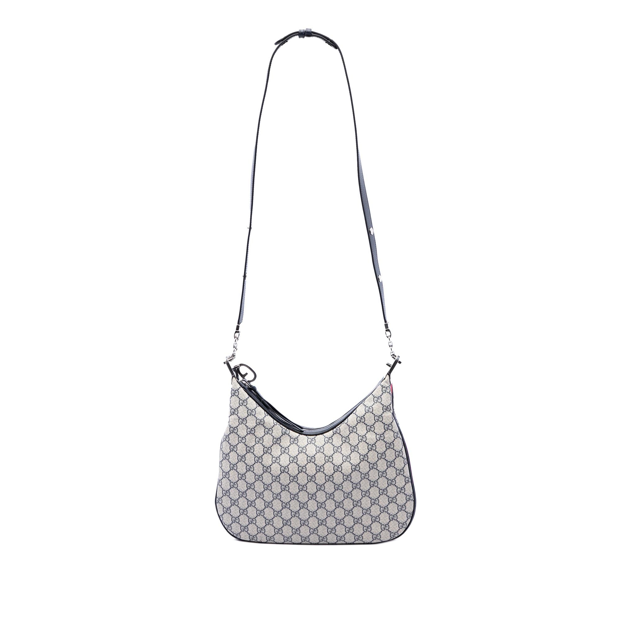 Gucci Large GG Supreme Web Attache Crossbody