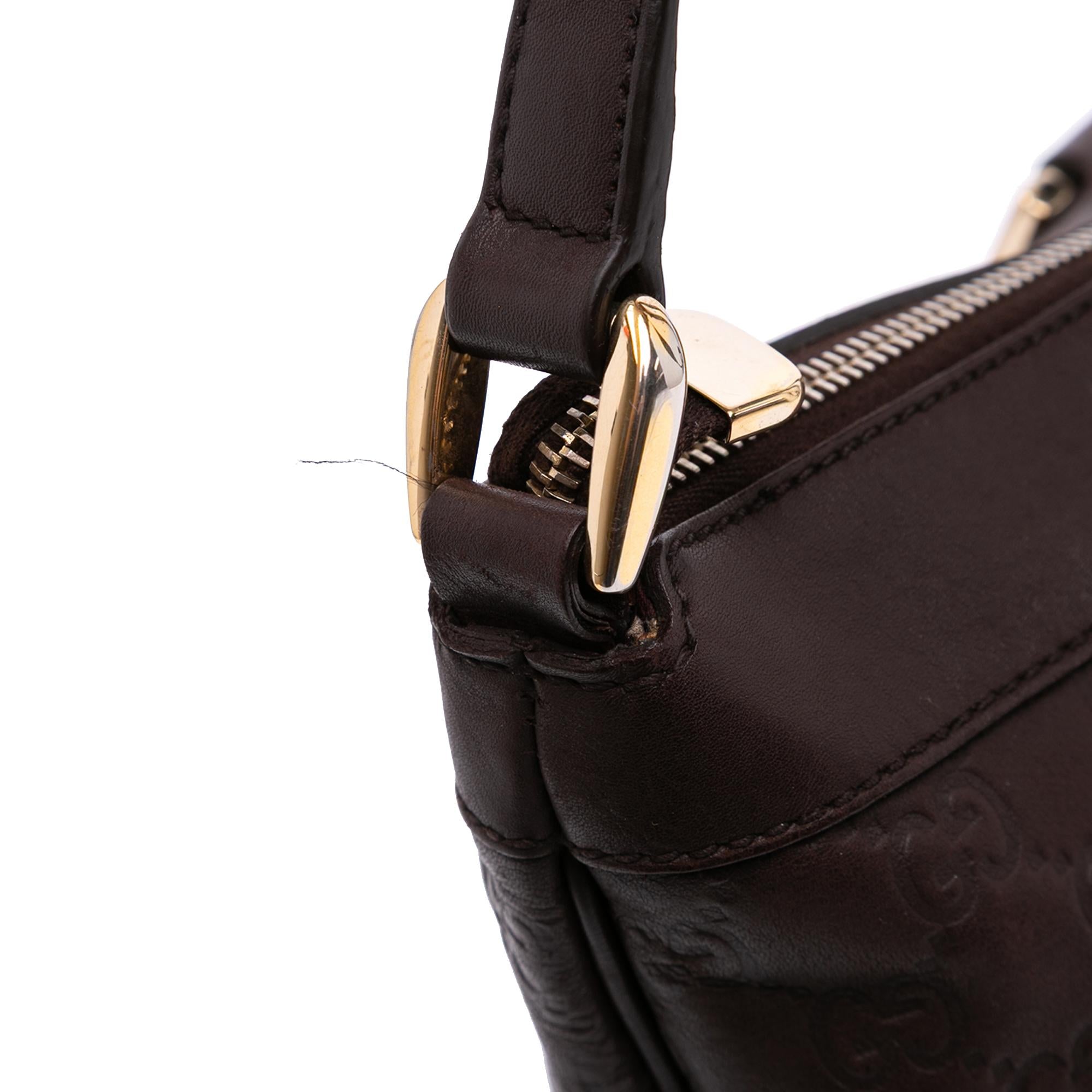 Gucci Large Guccissima Abbey D Ring Crossbody