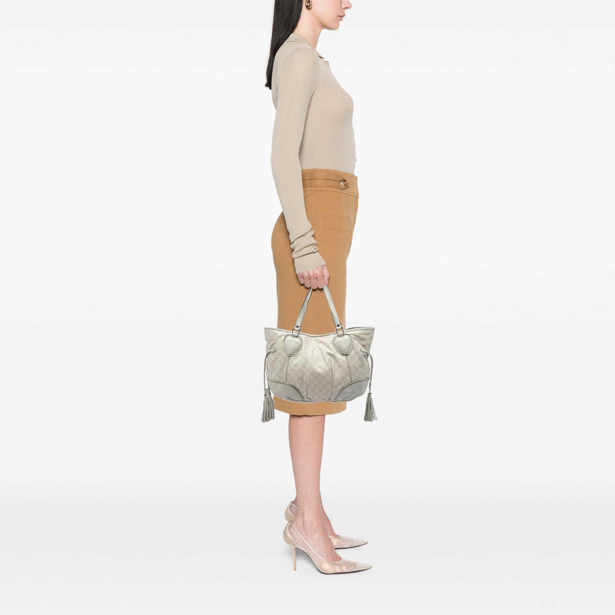 Gucci Large Guccissima Tribeca Tote