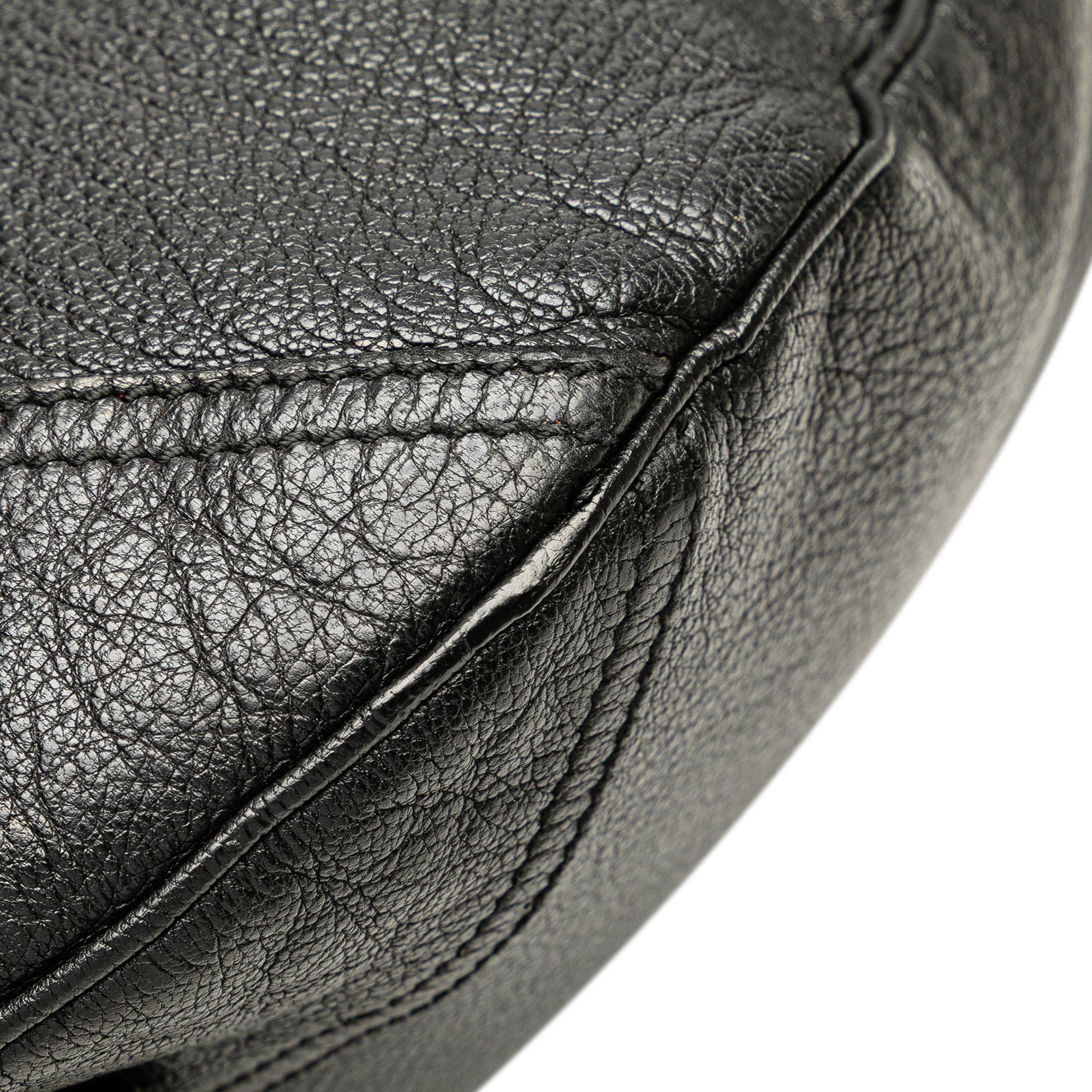 Gucci Large Leather Web Princy Hobo