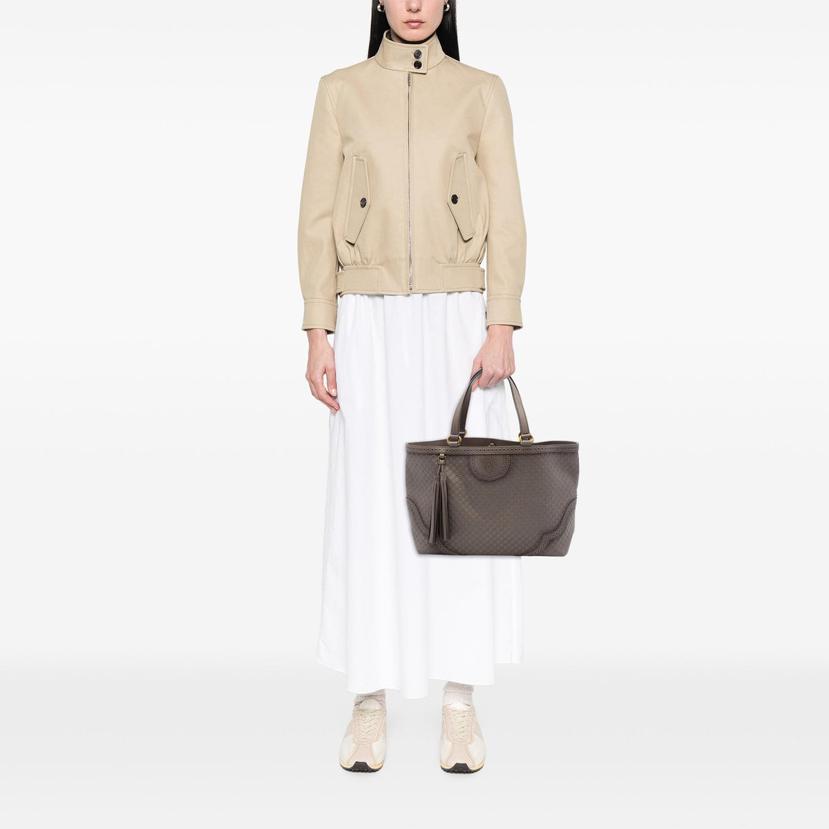 Gucci Large Microguccissima Brogue Duilio Tote