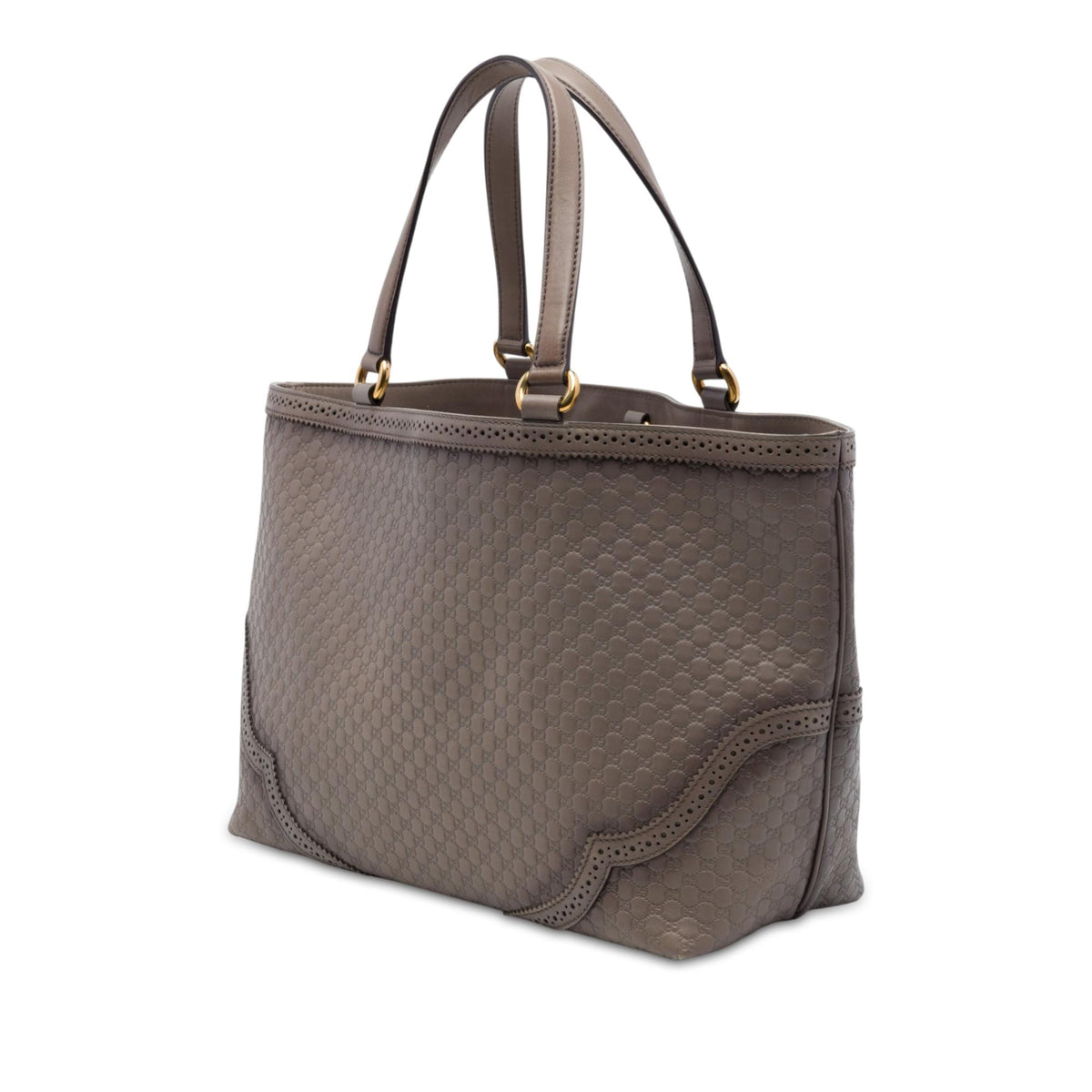 Gucci Large Microguccissima Brogue Duilio Tote
