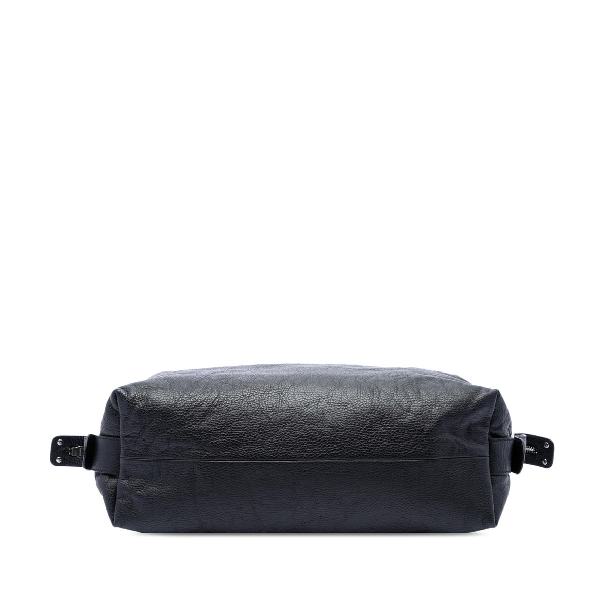 Gucci Large Pebbled Calfskin Bamboo Bar Tote