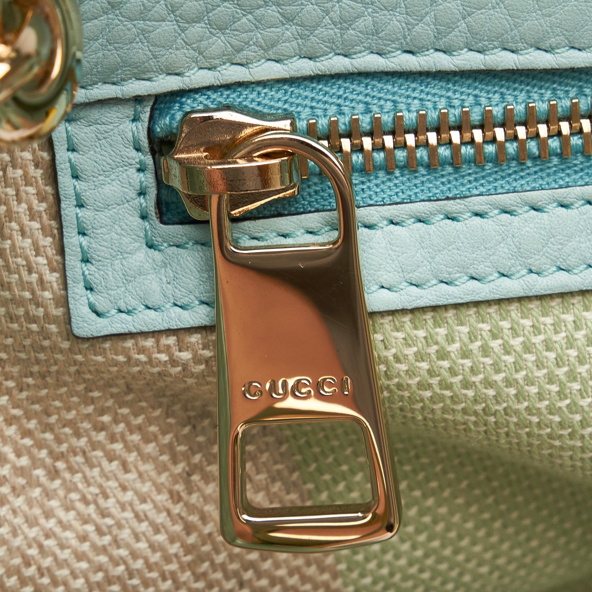 Gucci Large Raffia Bamboo Shopper (SHG-wkXCkH)