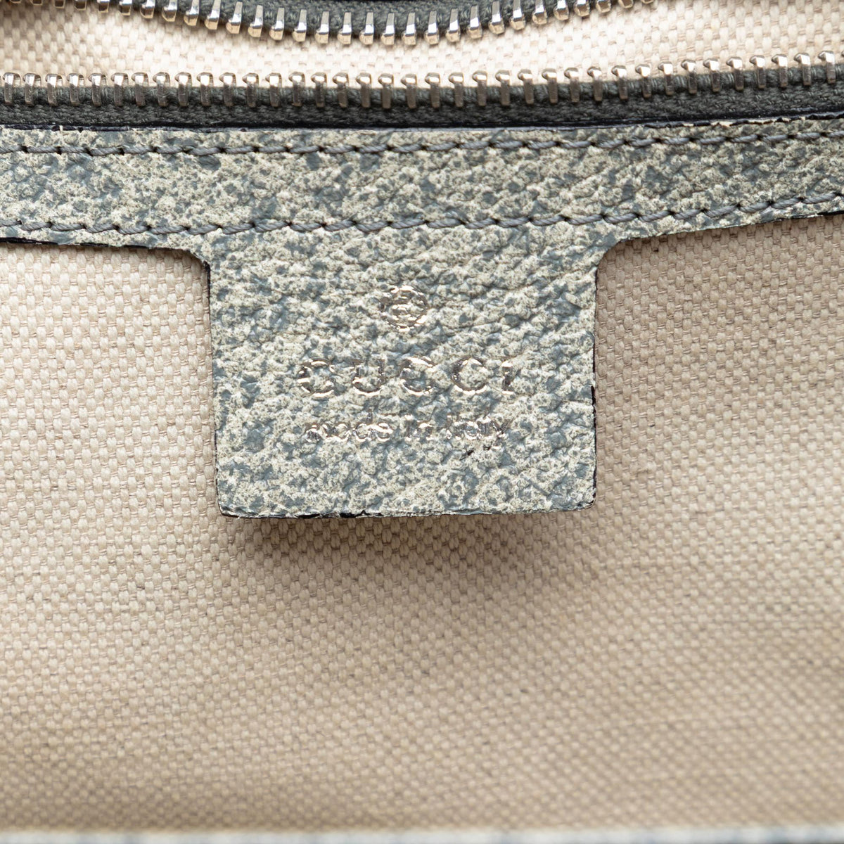Gucci Large Speckled Leather New Bamboo Top Handle Bag
