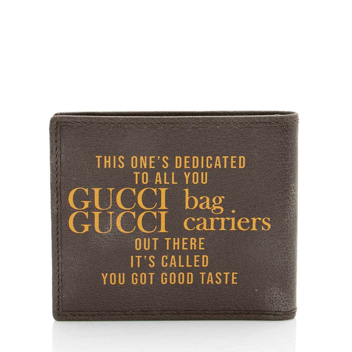 Gucci Leather 100th Anniversary Bifold Wallet
