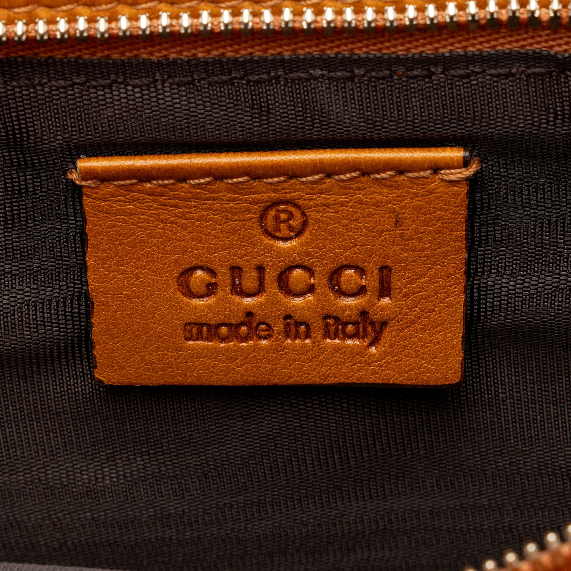 Gucci Leather 1973 Flap Medium Shoulder Bag