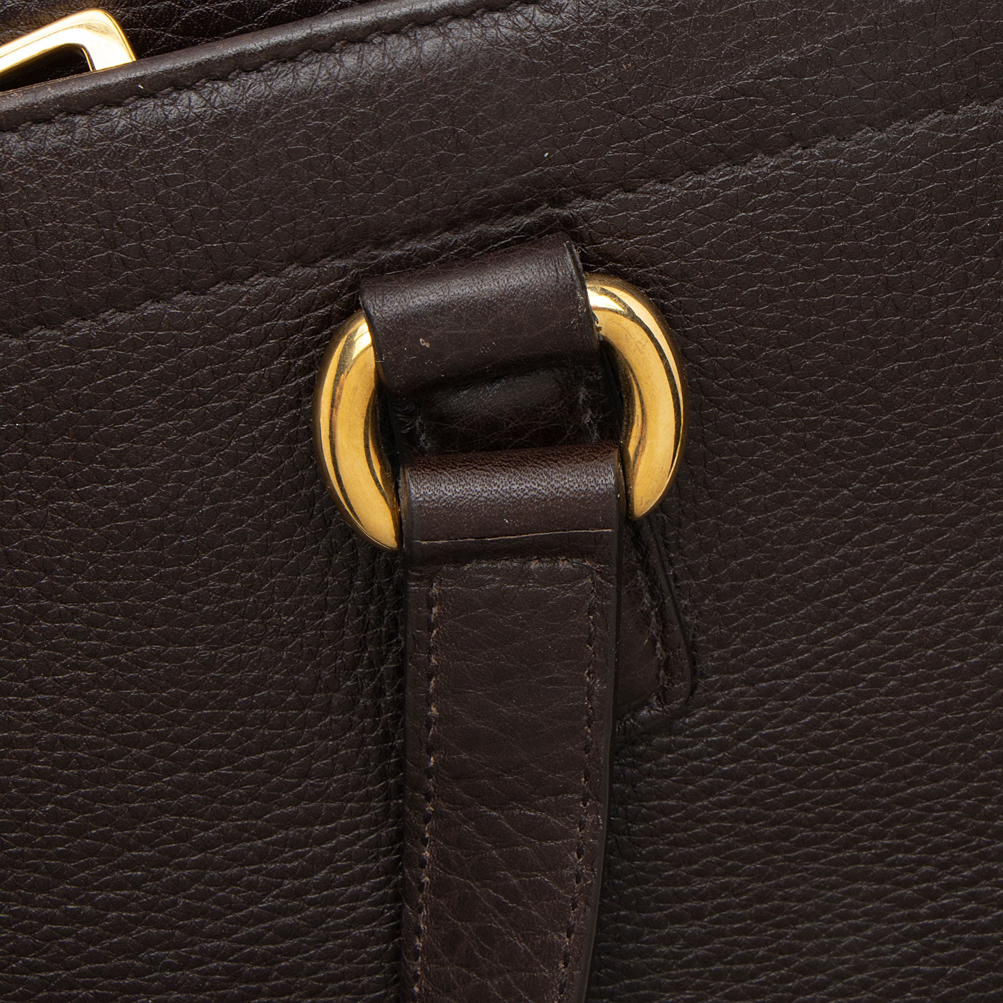 Gucci Leather 1973 Medium Tote