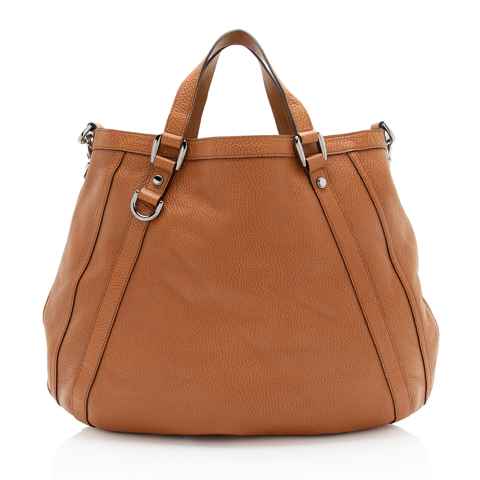 Gucci Leather Abbey Convertible Tote