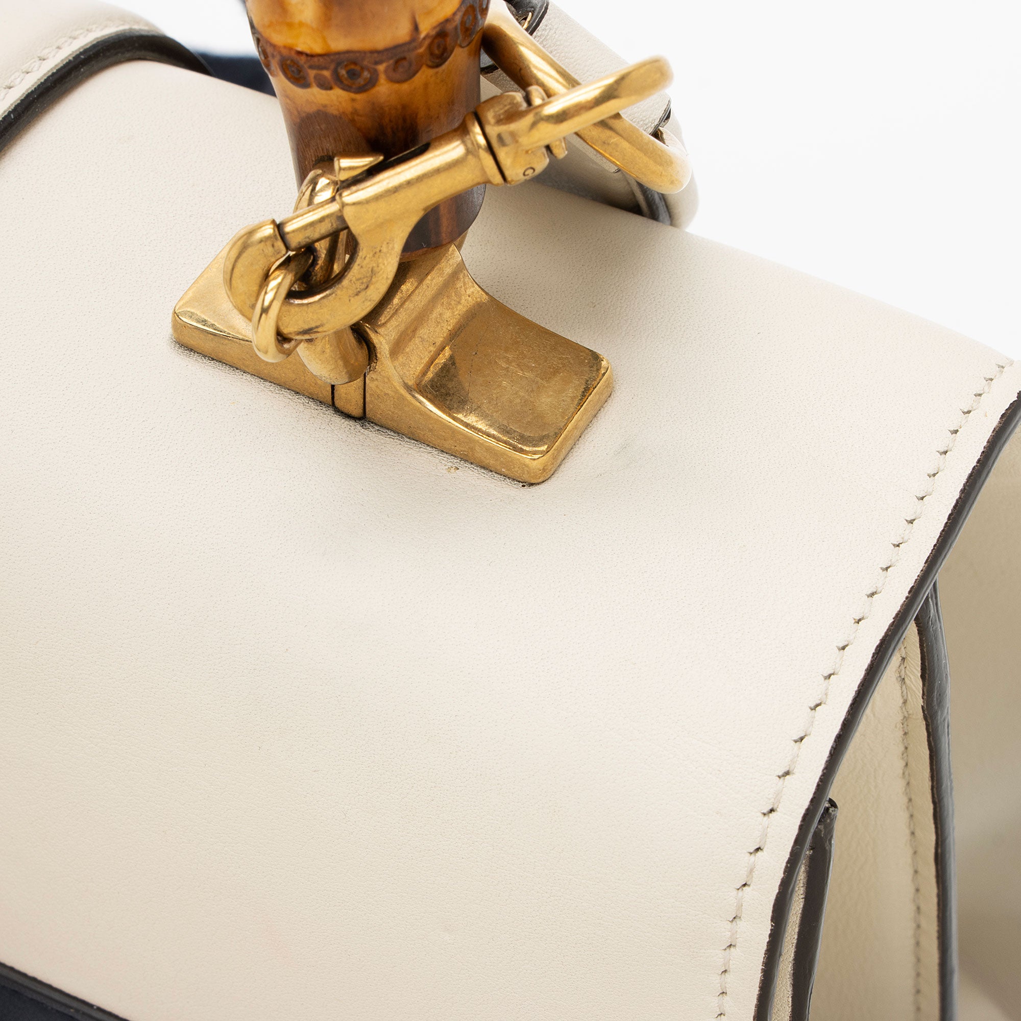 Gucci Leather Bamboo Dionysus Medium Top Handle