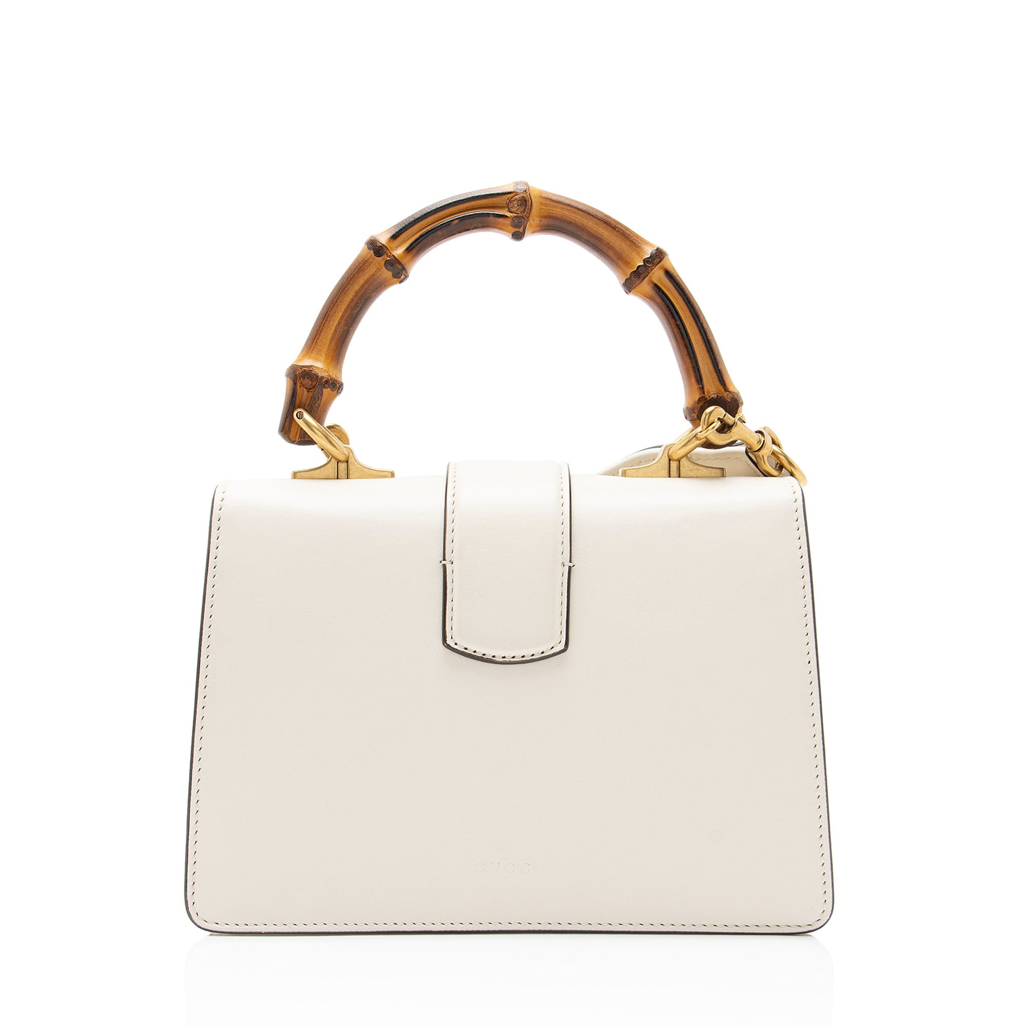 Gucci Leather Bamboo Dionysus Mini Top Handle
