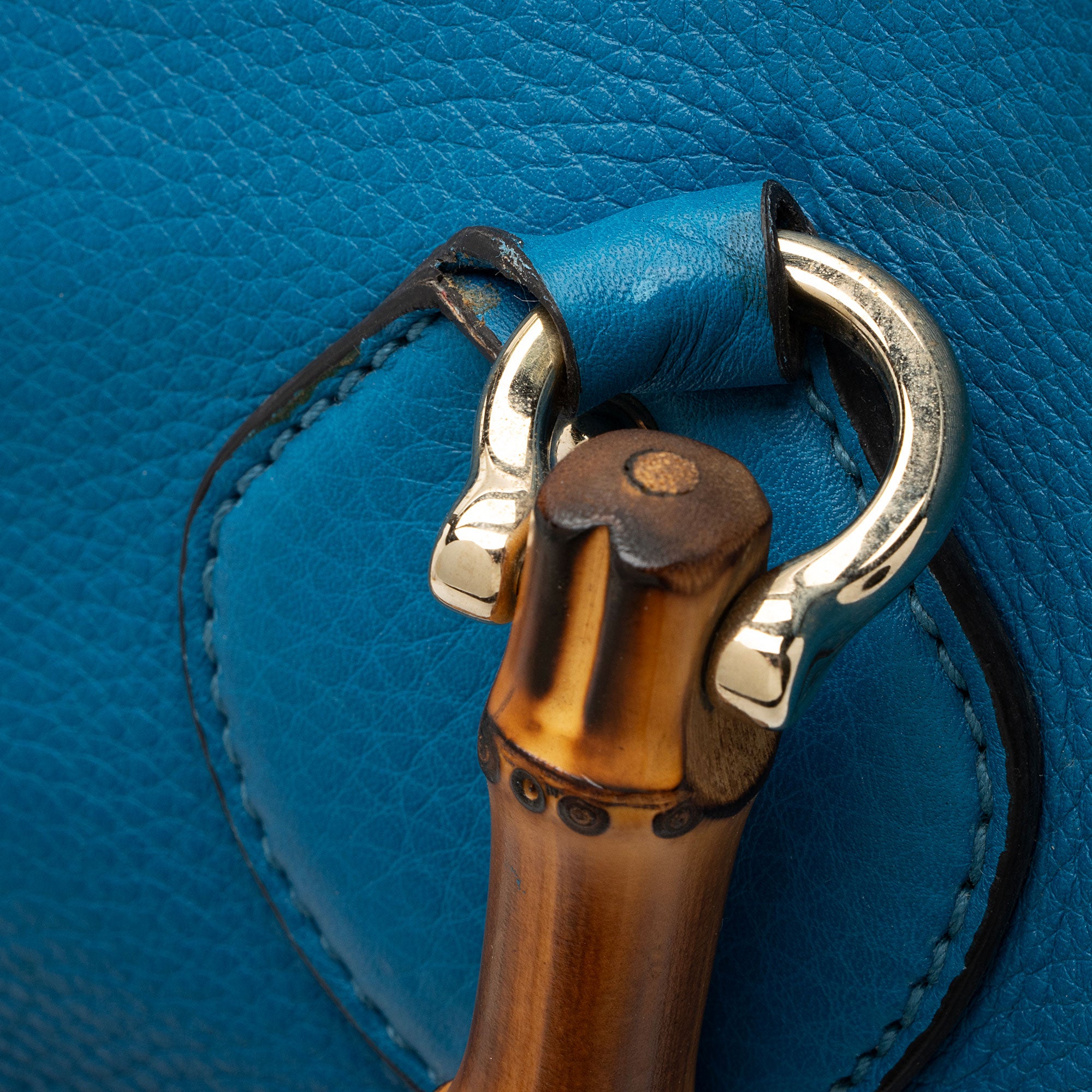Gucci Leather Bamboo Diana Tote (SHF-duMfuS)