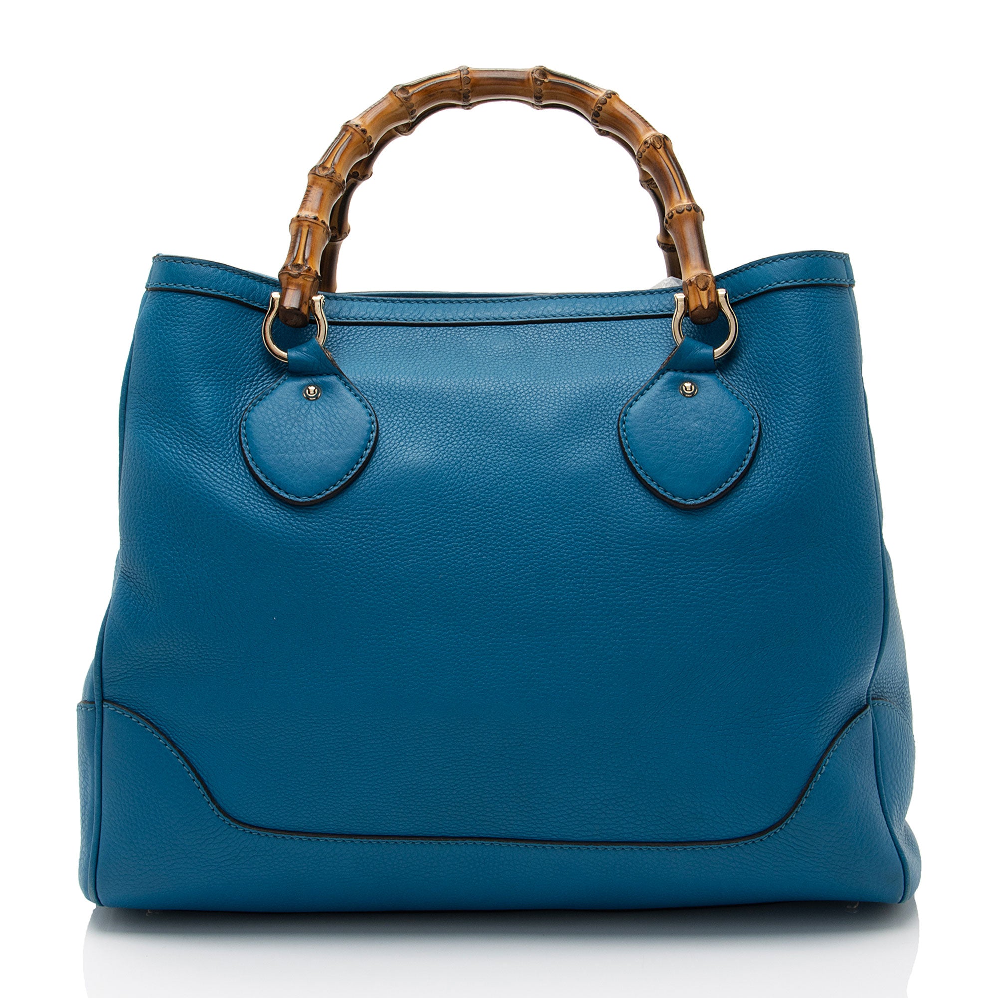 Gucci Leather Bamboo Diana Tote (SHF-duMfuS)