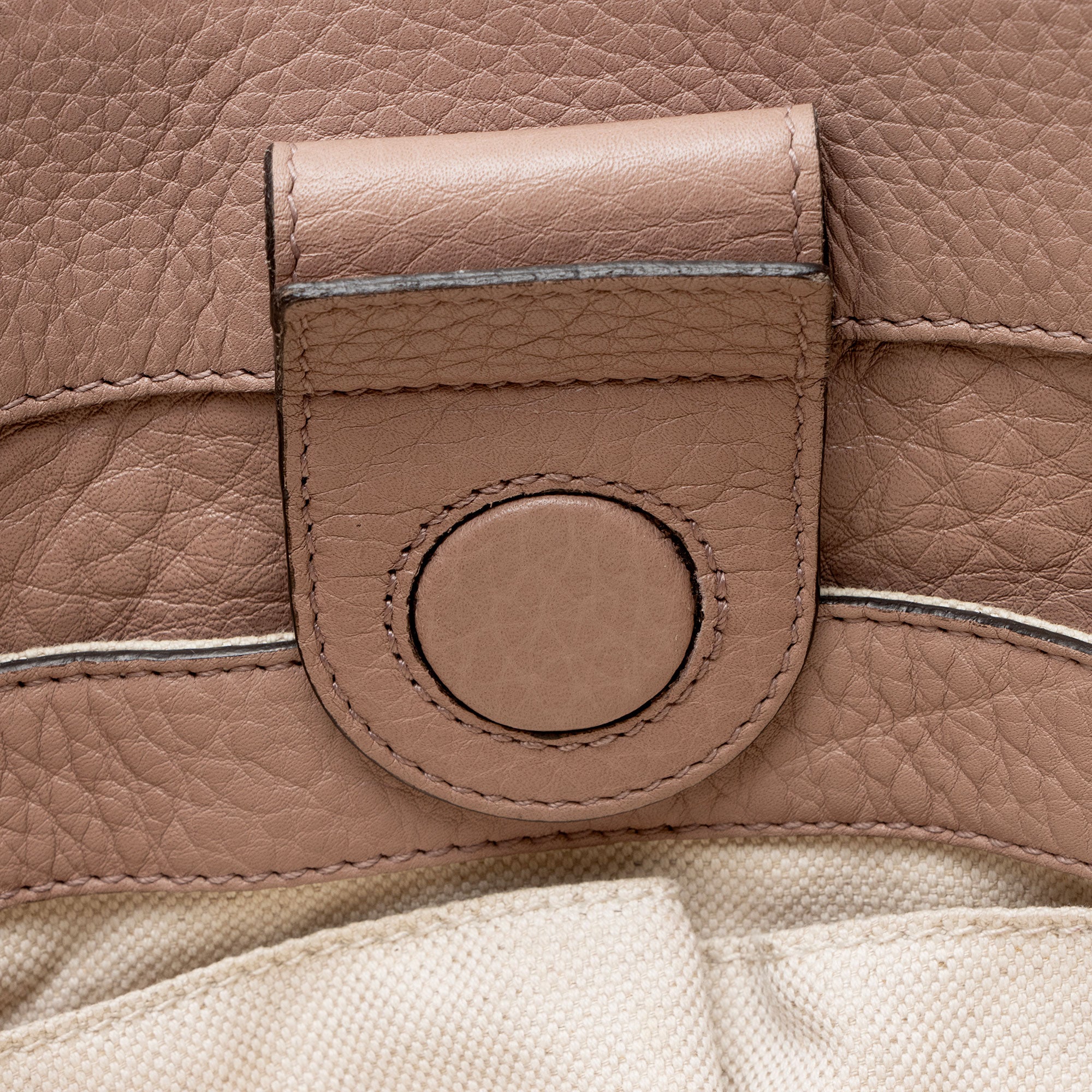 Gucci Leather Bamboo Medium Shopper Tote