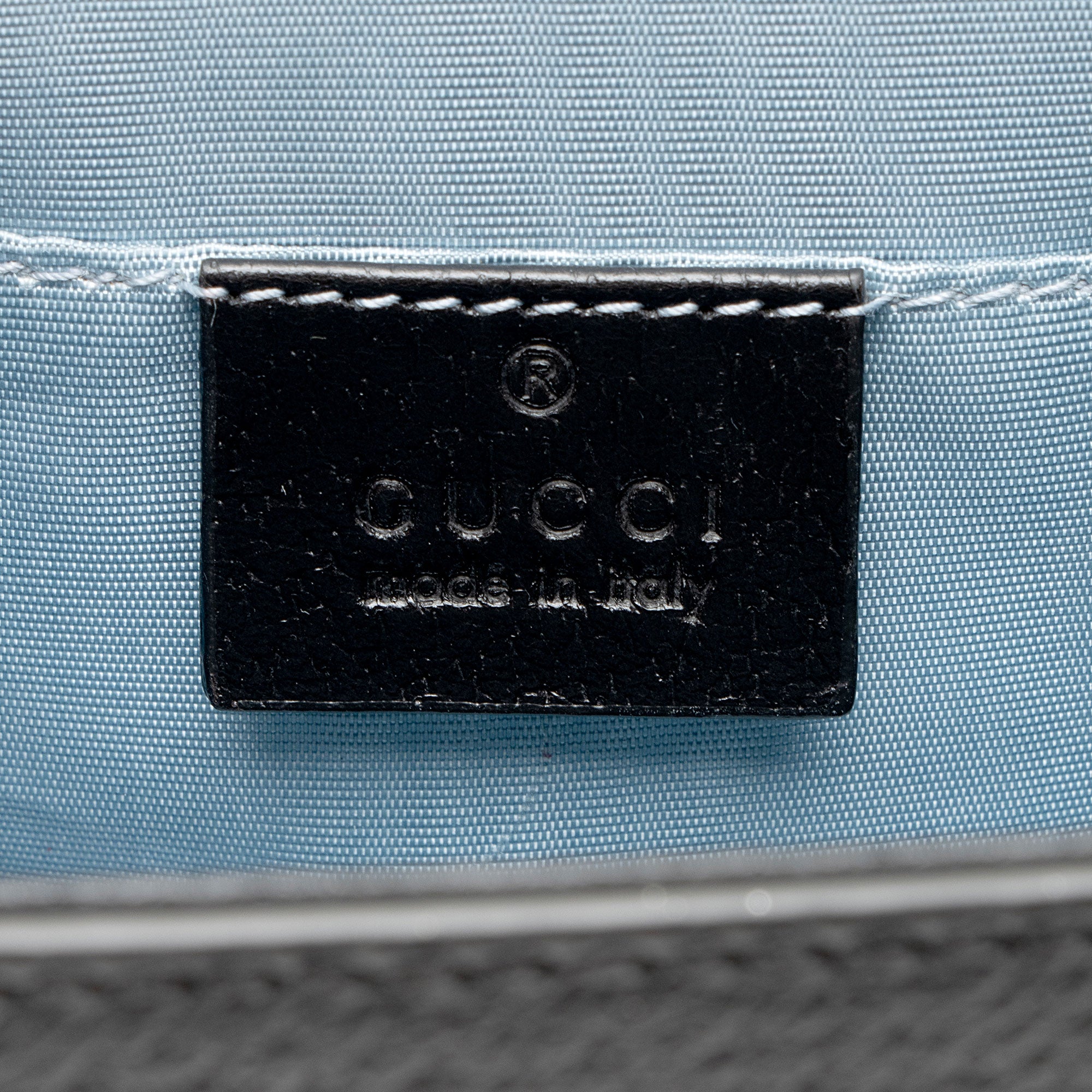 Gucci Leather Bee & Star Padlock Mini Shoulder Bag