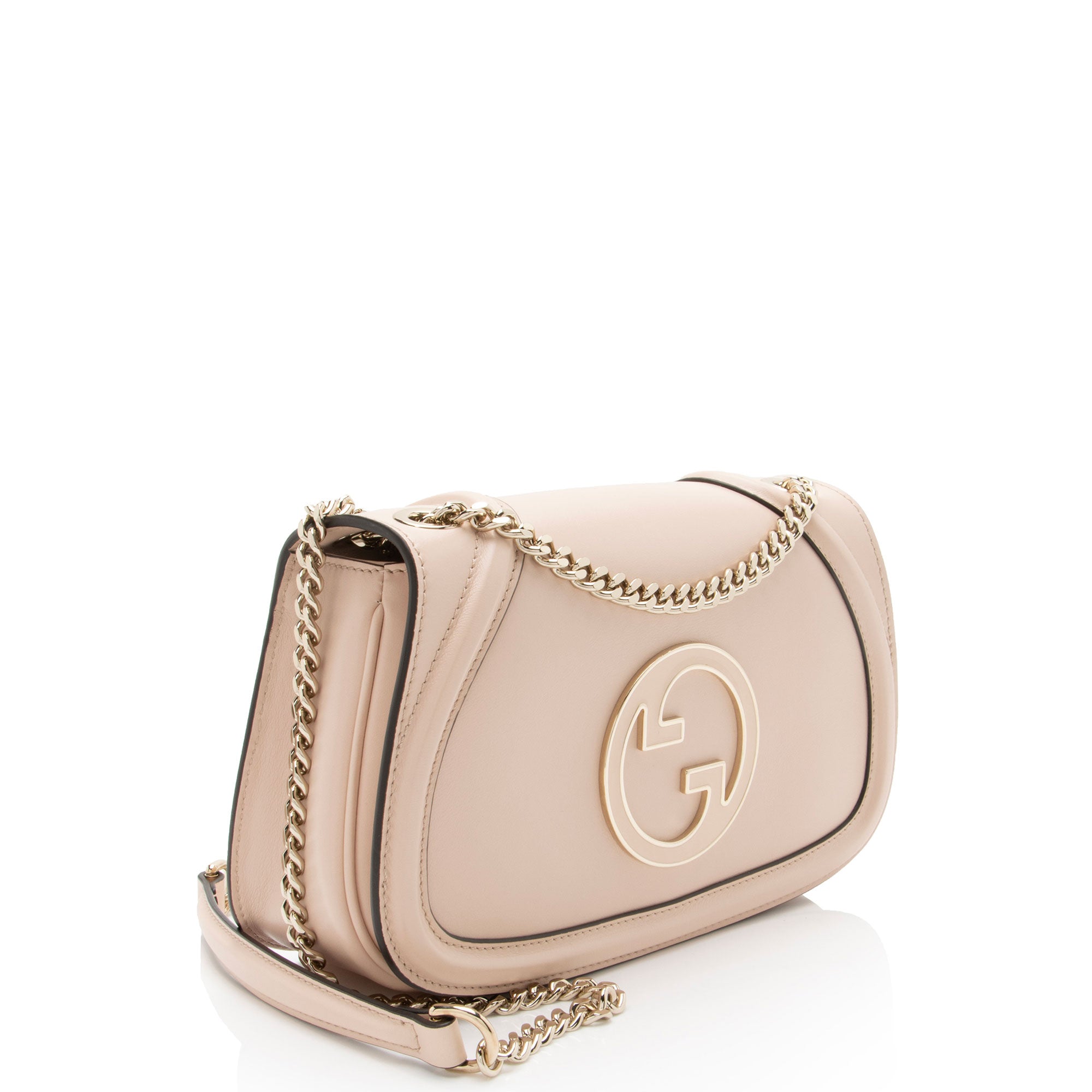 Gucci Leather Blondie Chain Medium Shoulder Bag