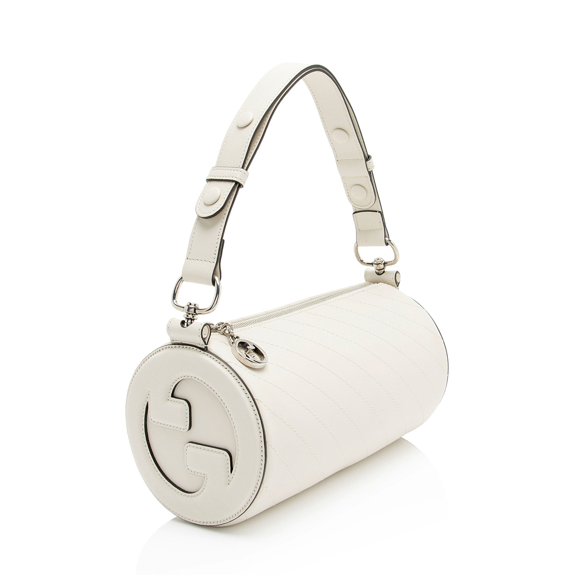 Gucci Leather Blondie Small Barrel Bag
