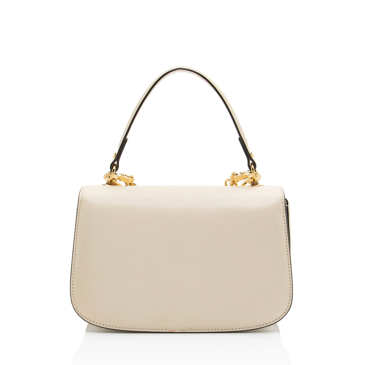 Gucci Leather Blondie Turnlock Top Handle