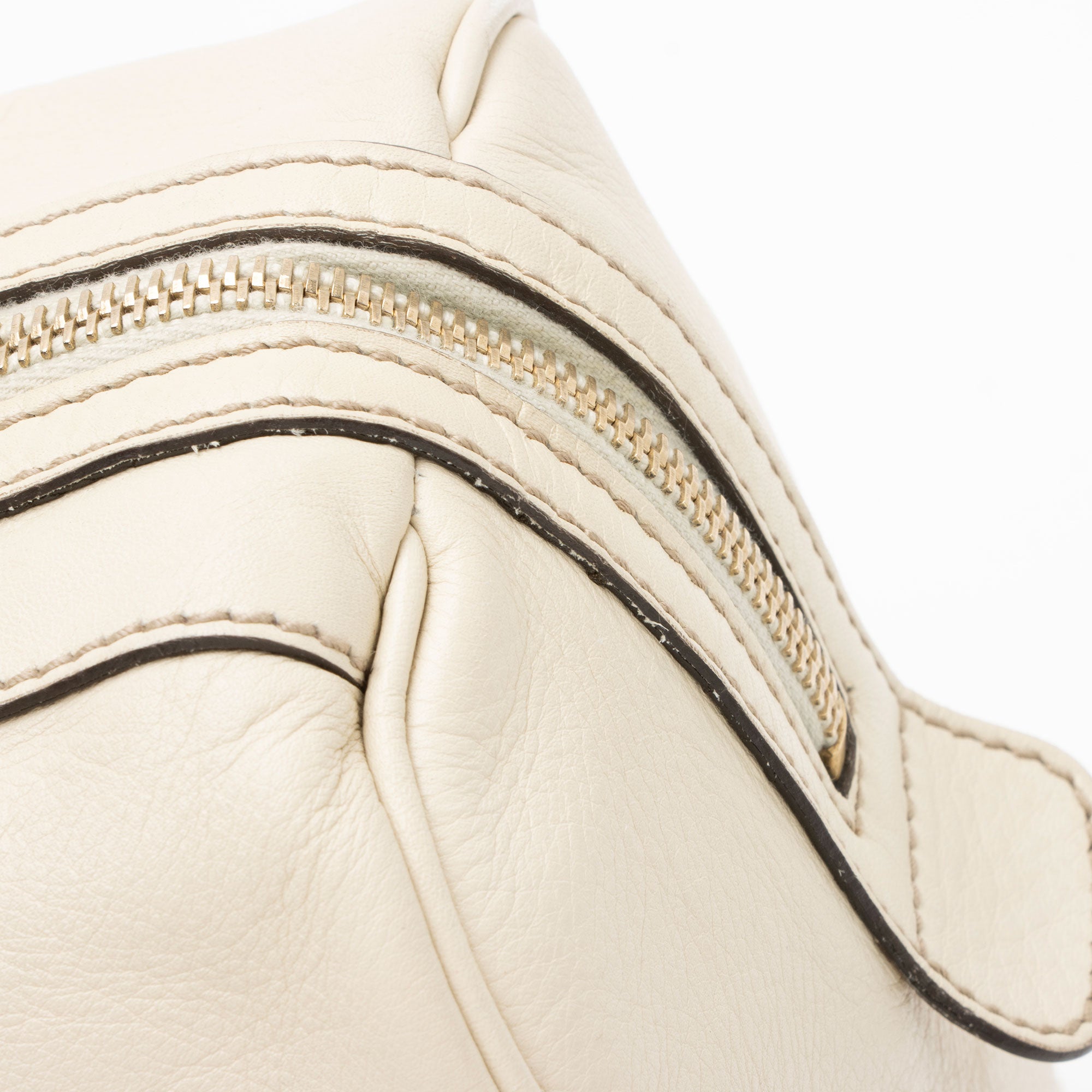 Gucci Leather Britt Boston Bag