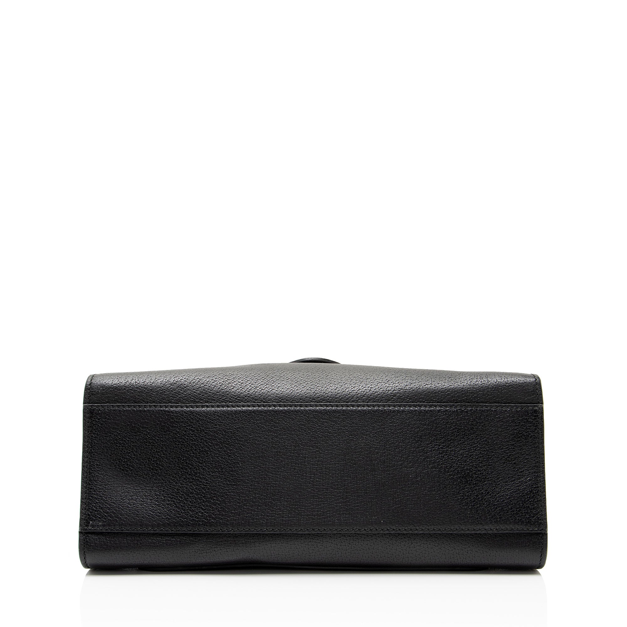Gucci Leather Crystal Butterfly Linea Totem Top Handle