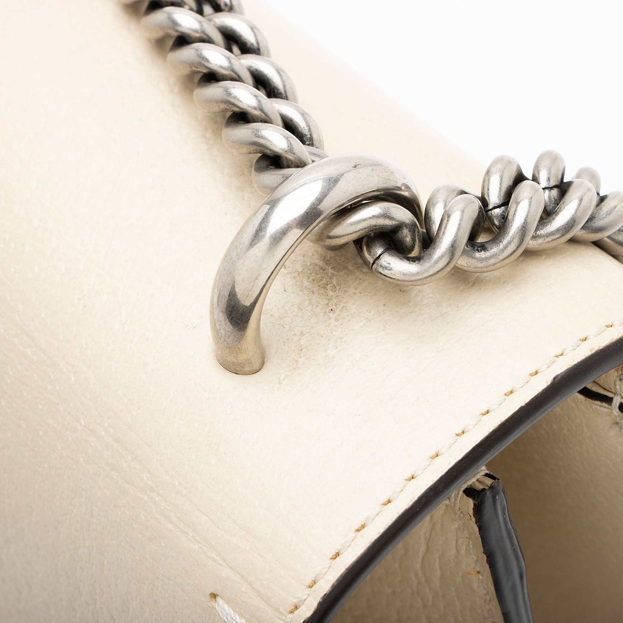 Gucci Leather Crystal Dionysus Medium Shoulder Bag