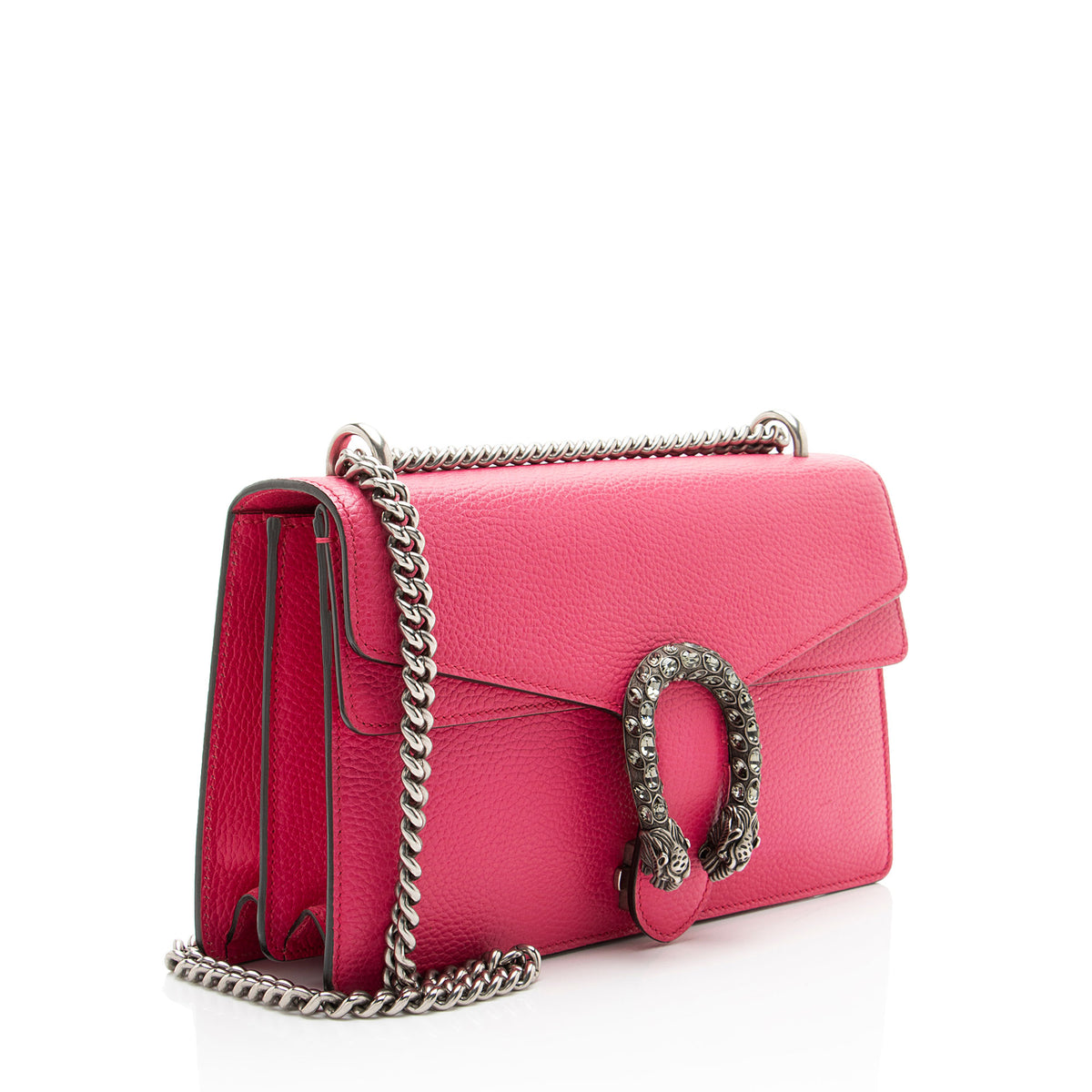 Gucci Leather Crystal Dionysus Medium Shoulder Bag