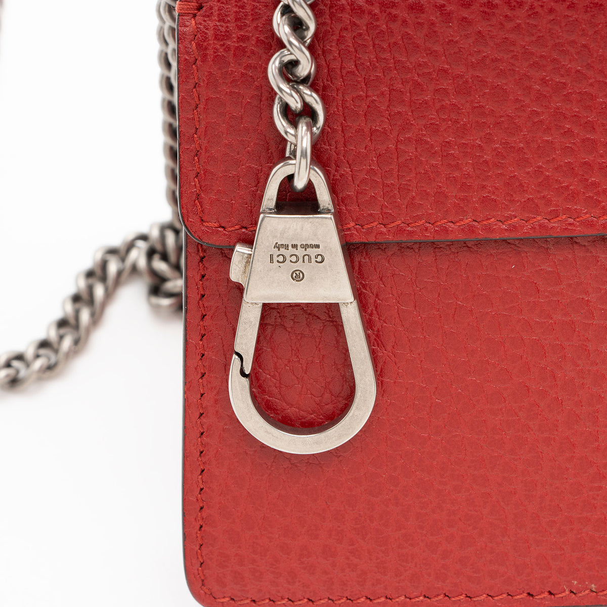 Gucci Leather Crystal Dionysus Mini Shoulder Bag