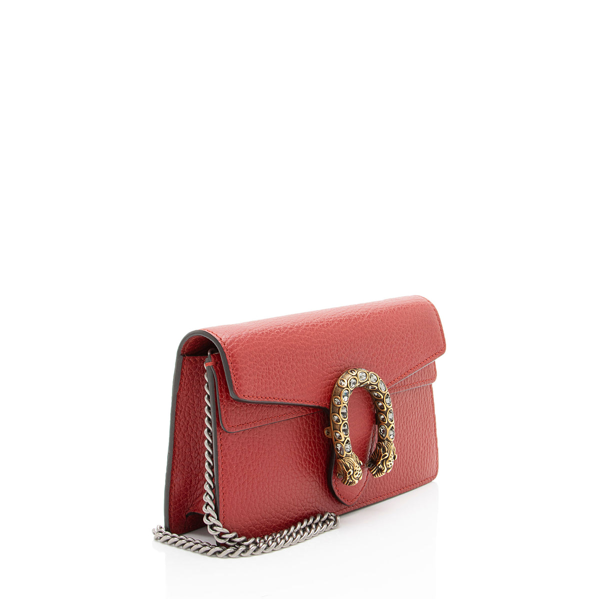 Gucci Leather Crystal Dionysus Mini Shoulder Bag