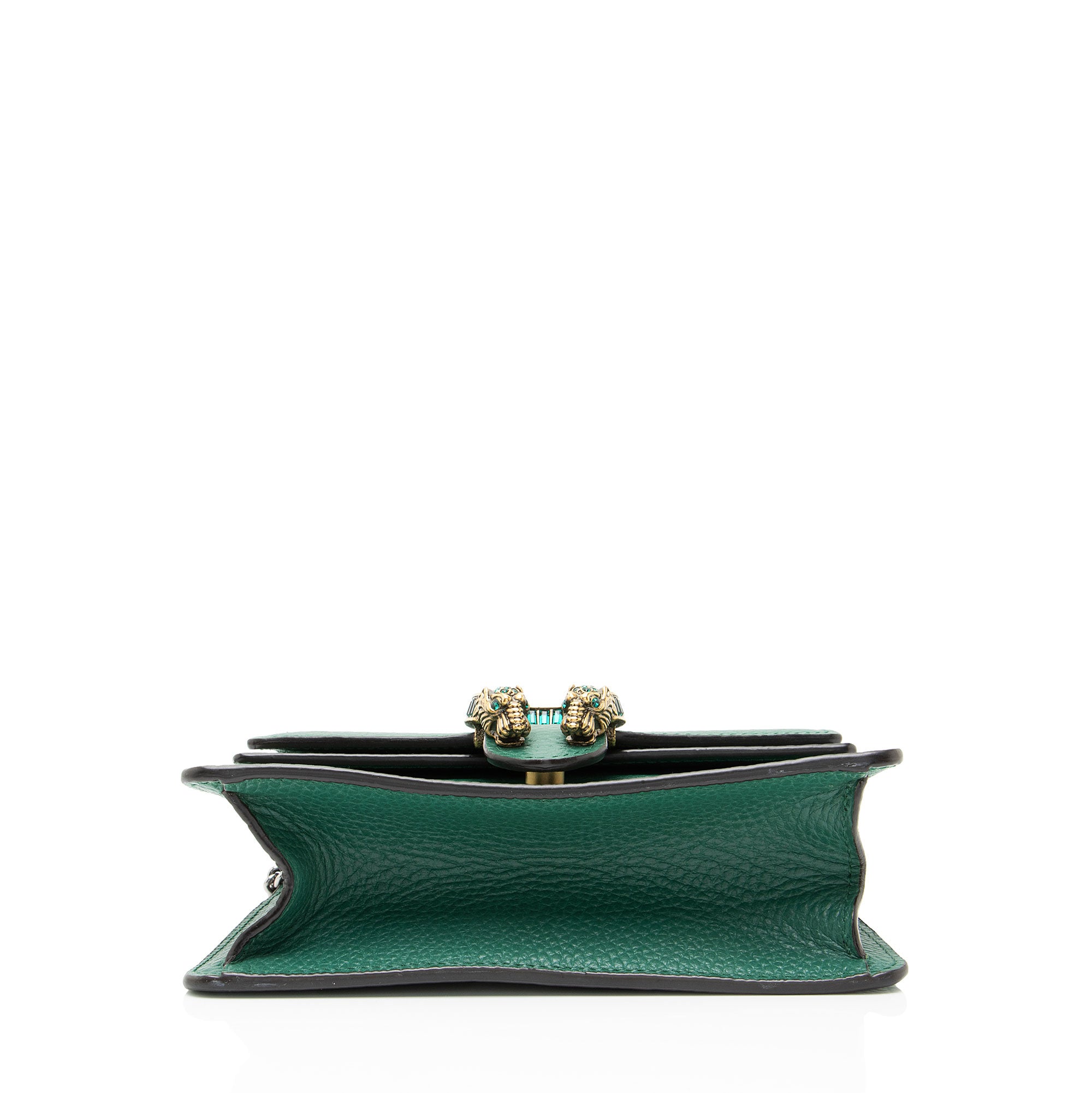 Gucci Leather Crystal Dionysus Mini Top Handle