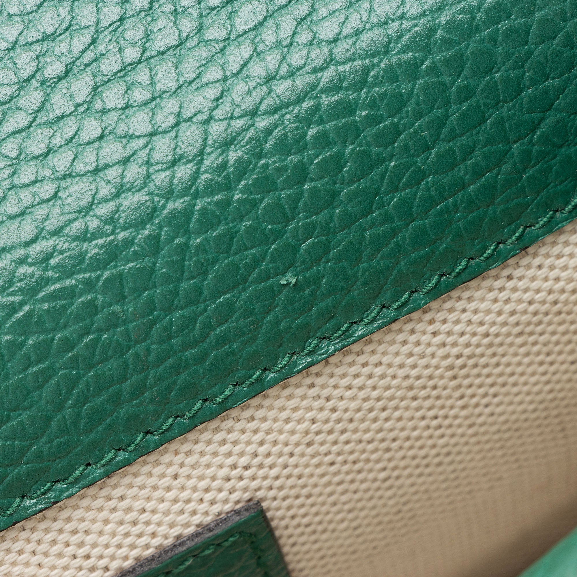 Gucci Leather Crystal Dionysus Mini Top Handle