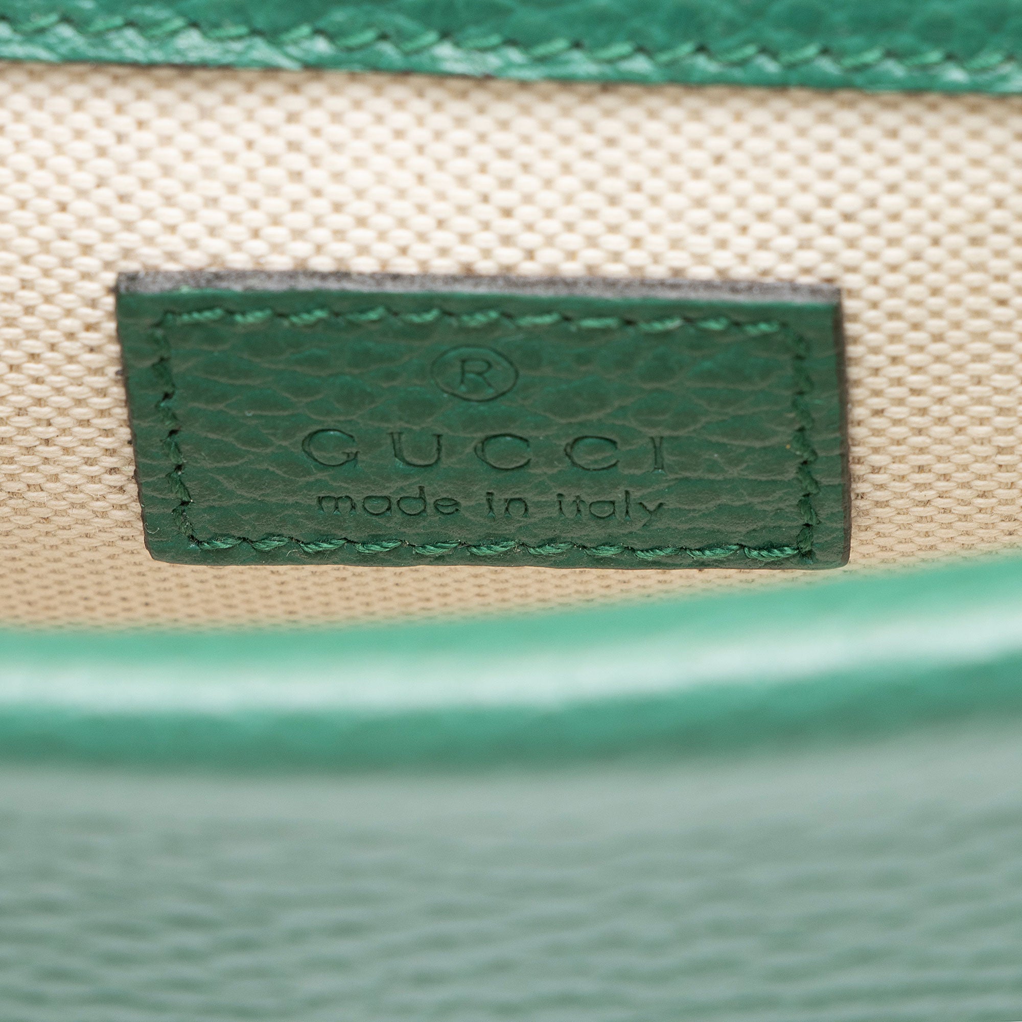 Gucci Leather Crystal Dionysus Mini Top Handle