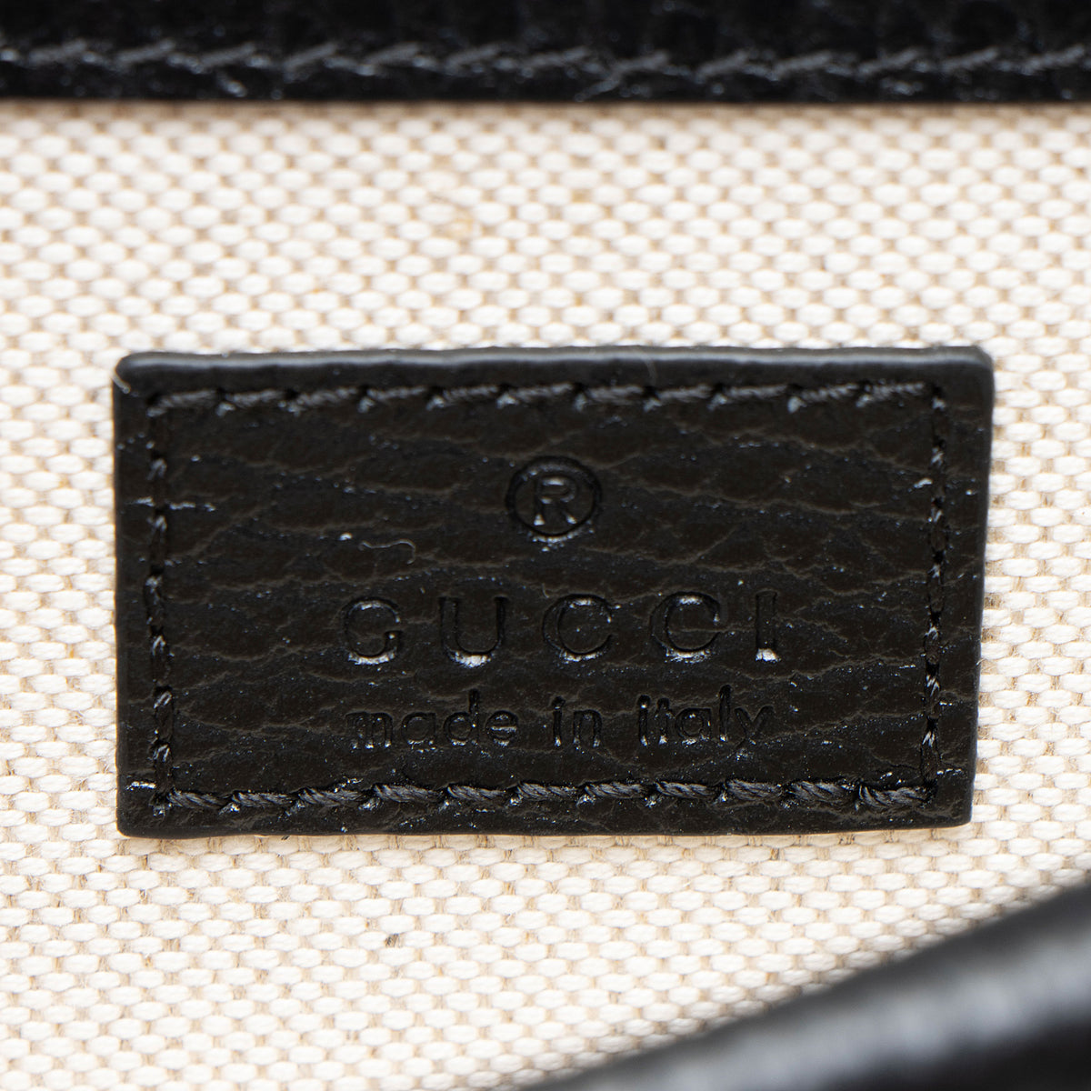 Gucci Leather Crystal Dionysus Mini Top Handle