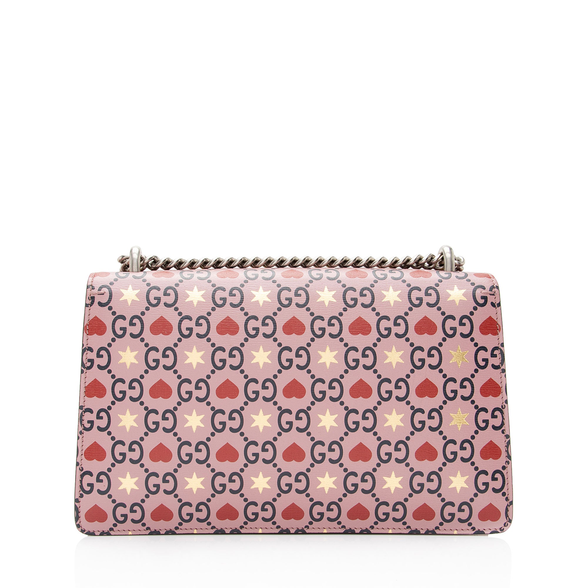 Gucci Leather GG Heart Stars Dionysus Small Shoulder Bag (SHF-3rkuYb)