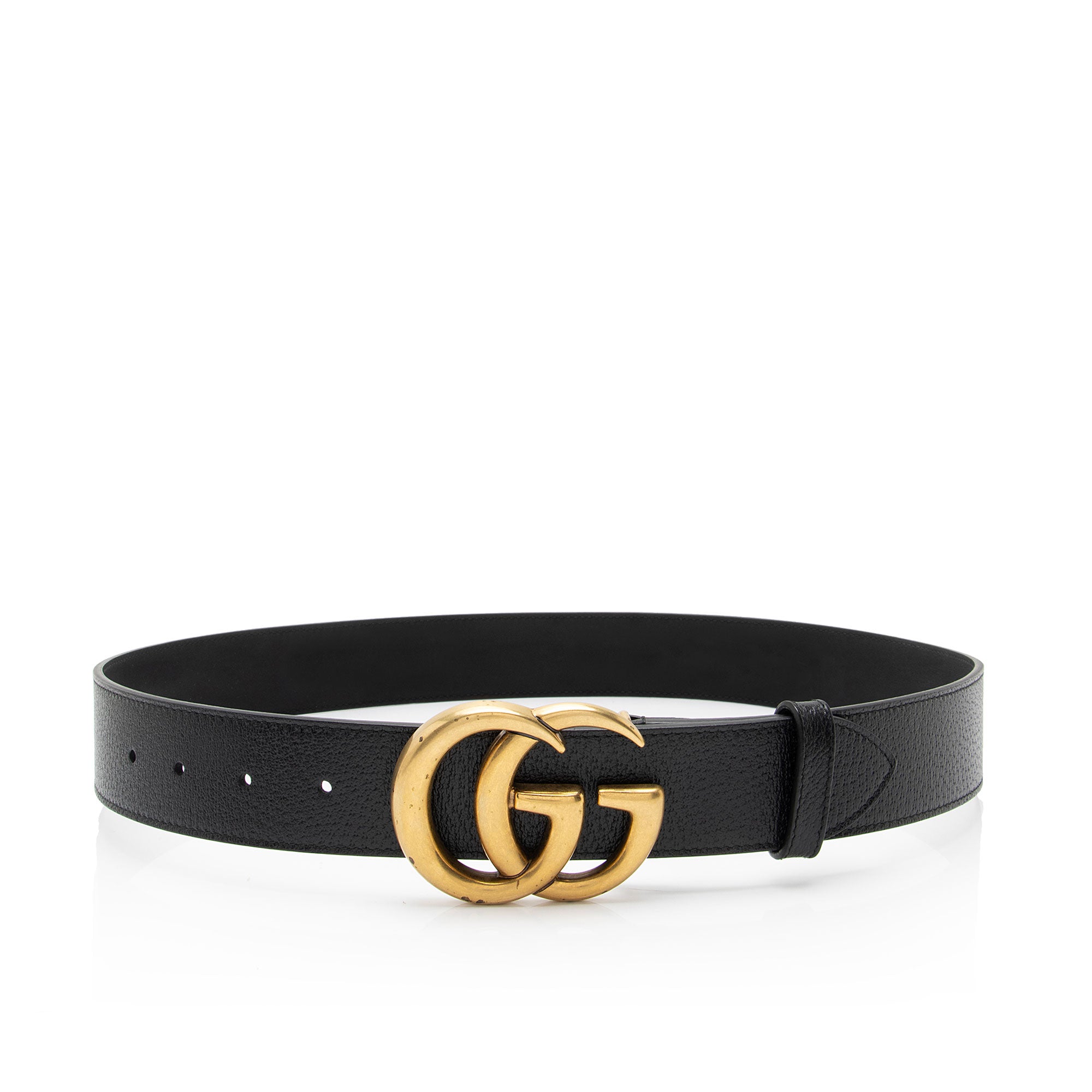 Gucci Leather GG Marmont Belt - Size 36 / 90