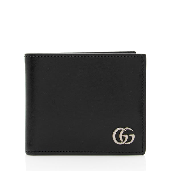 Gucci Leather GG Marmont Bifold Wallet (SHF-bXQrqH)