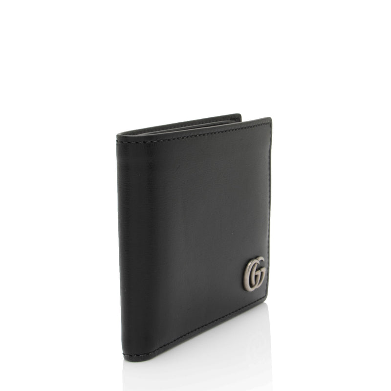 Gucci Leather GG Marmont Bifold Wallet (SHF-bXQrqH)