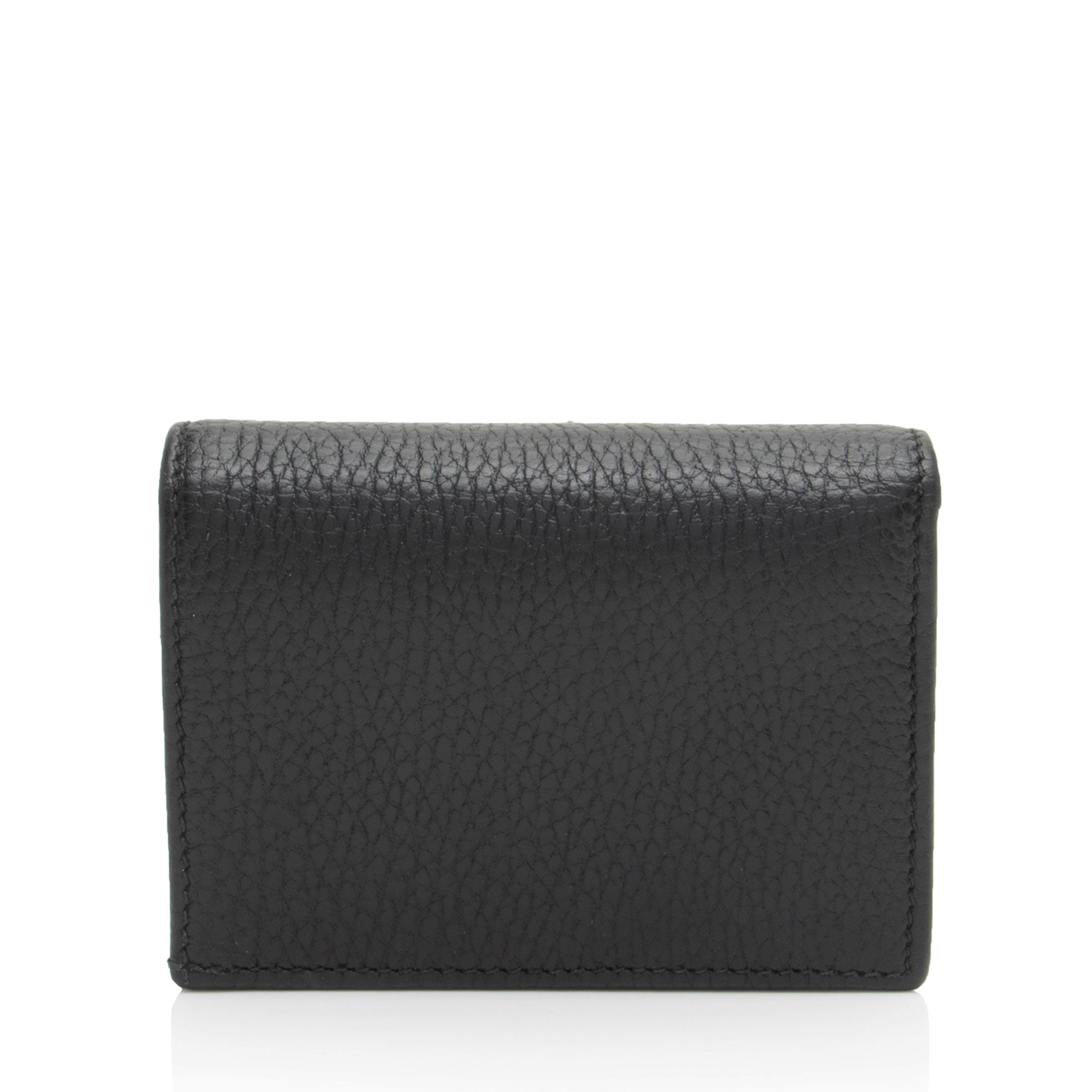 Gucci Leather GG Marmont Card Case