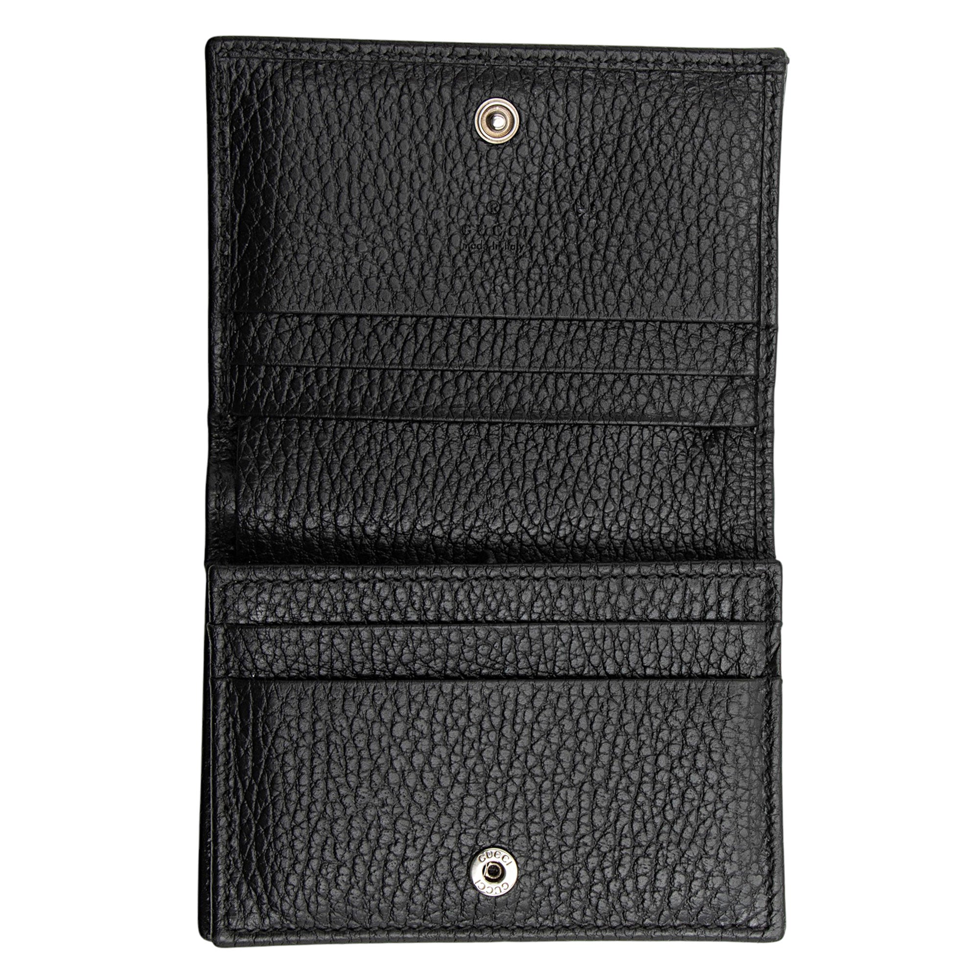 Gucci Leather GG Marmont Card Case