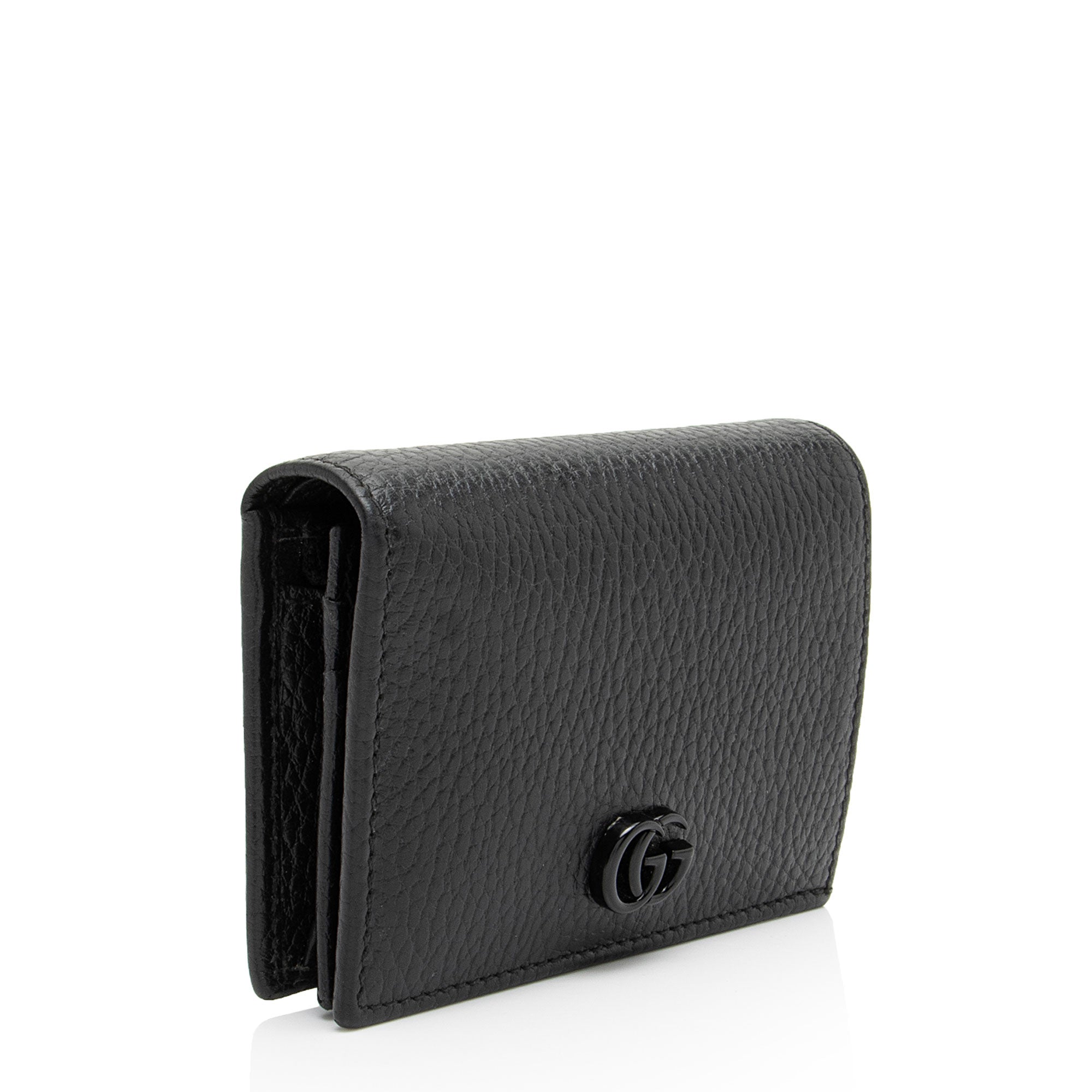 Gucci Leather GG Marmont Card Case