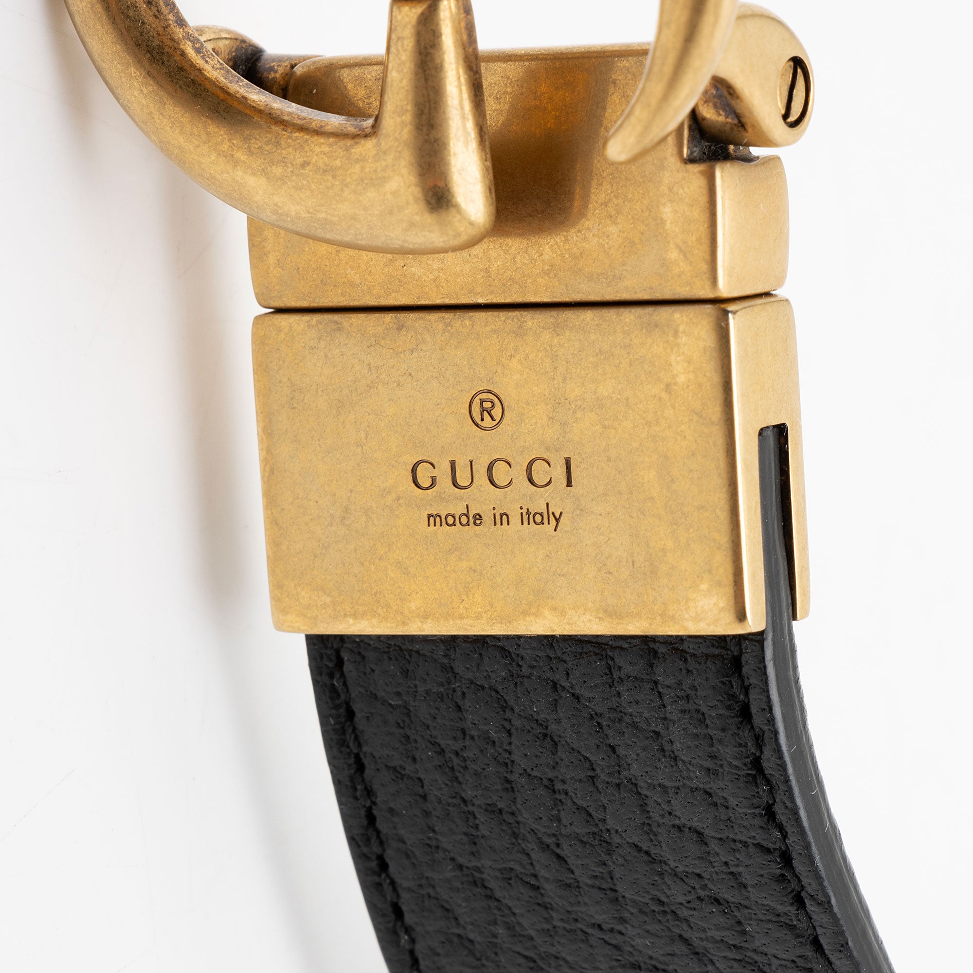 Gucci Leather GG Marmont Reversible Belt - Size 42 / 105