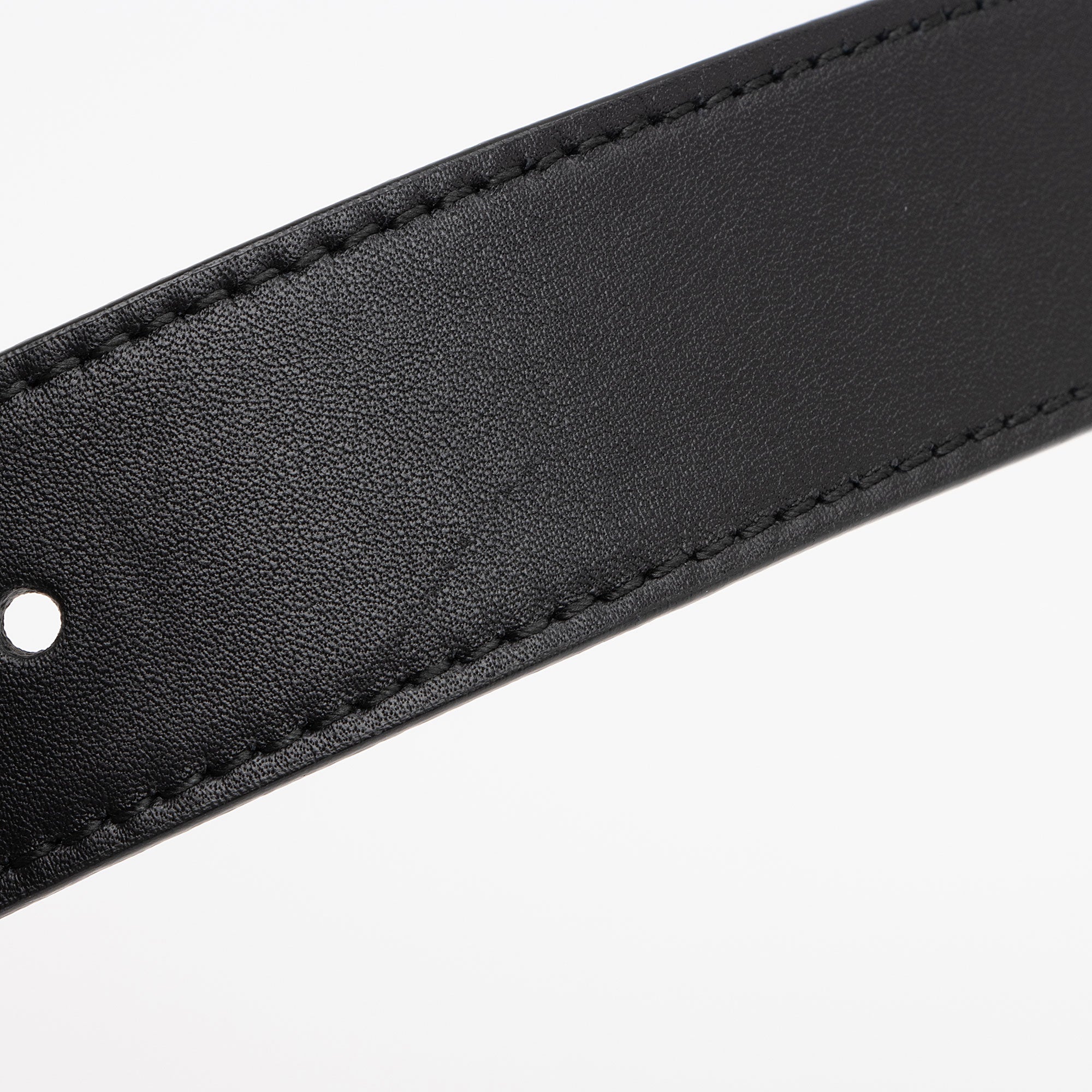 Gucci Leather GG Marmont Slim Belt - Size 46 / 115 (SHF-p3CxeT)