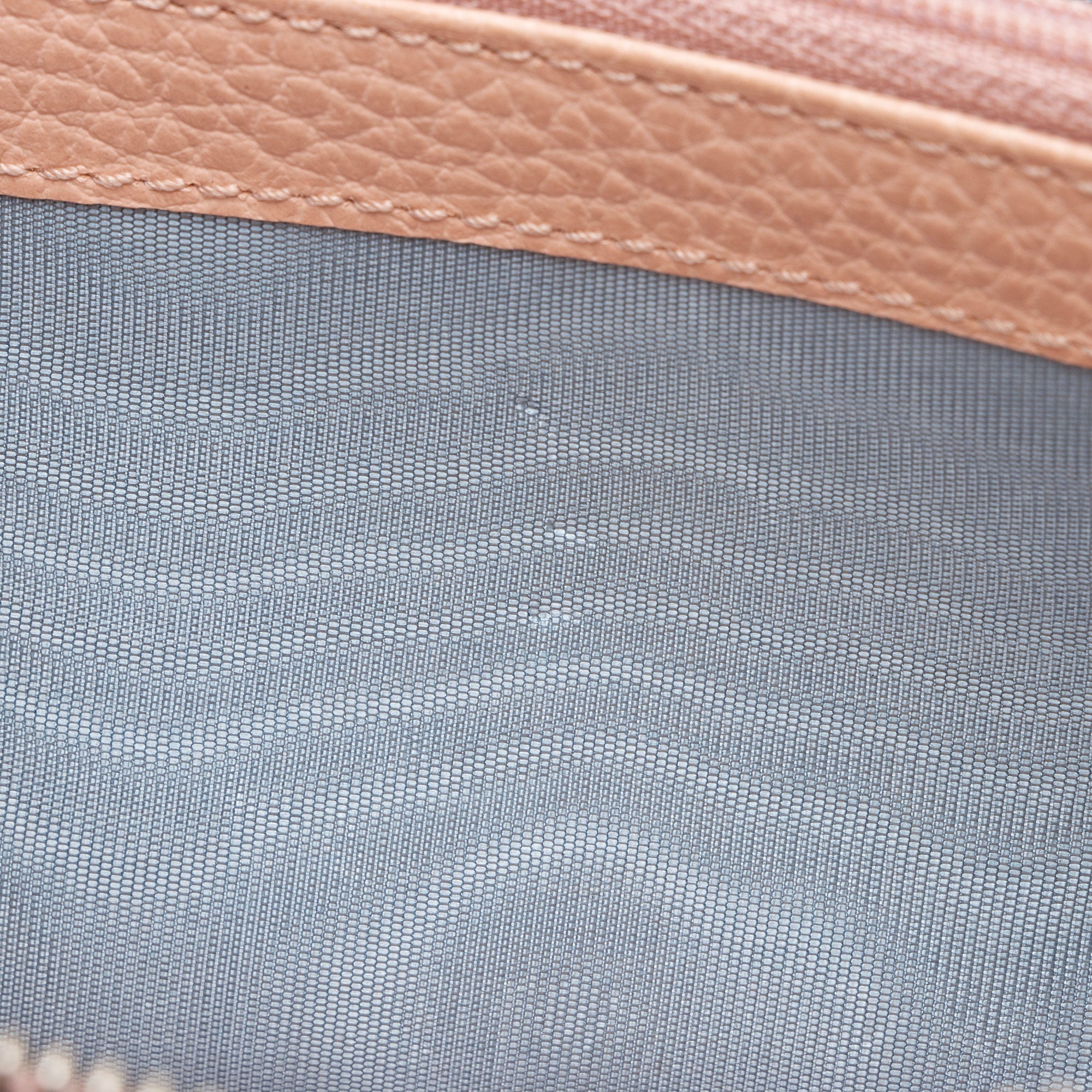 Gucci Leather GG Marmont Zip Around Wallet