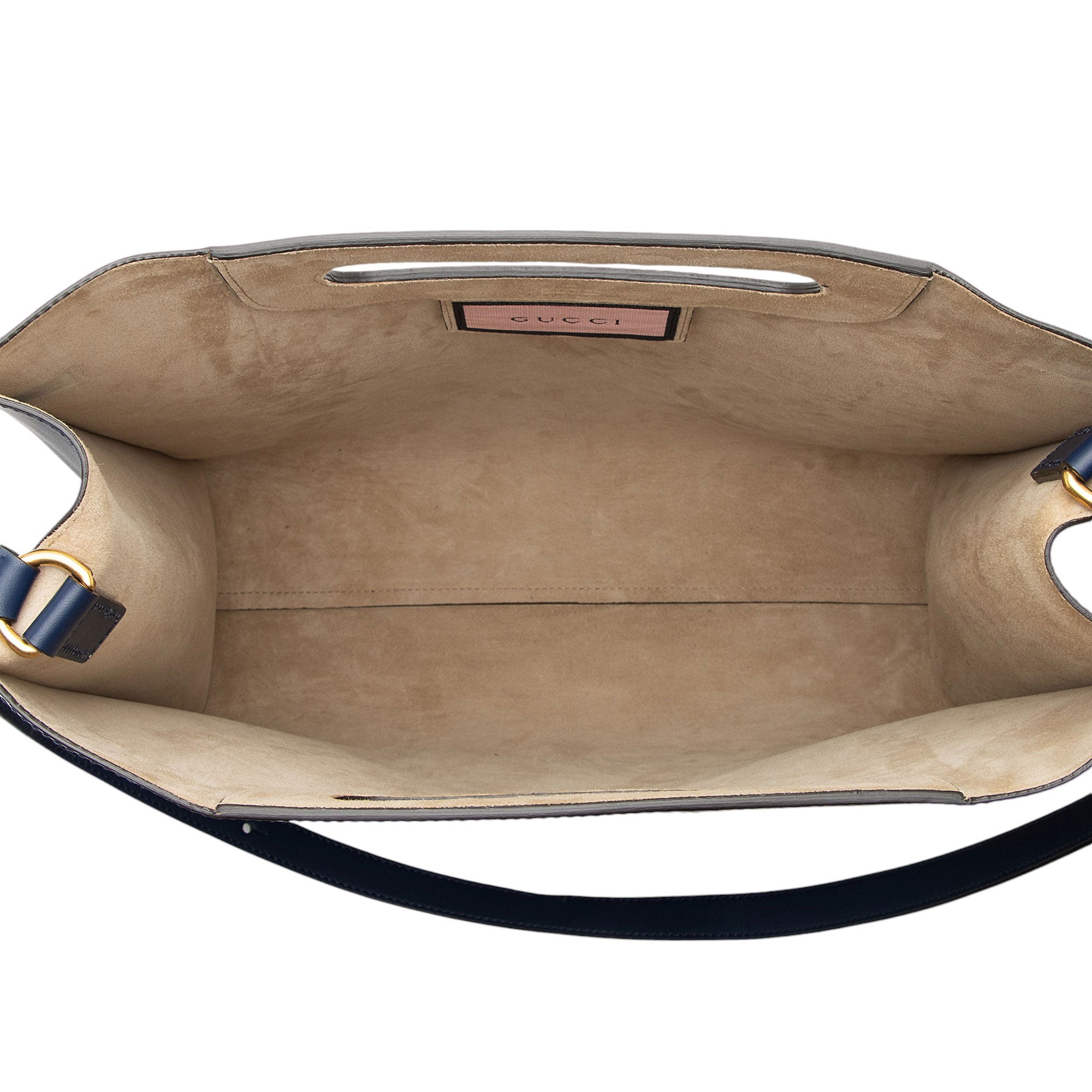 Gucci Leather Ghost Medium Tote