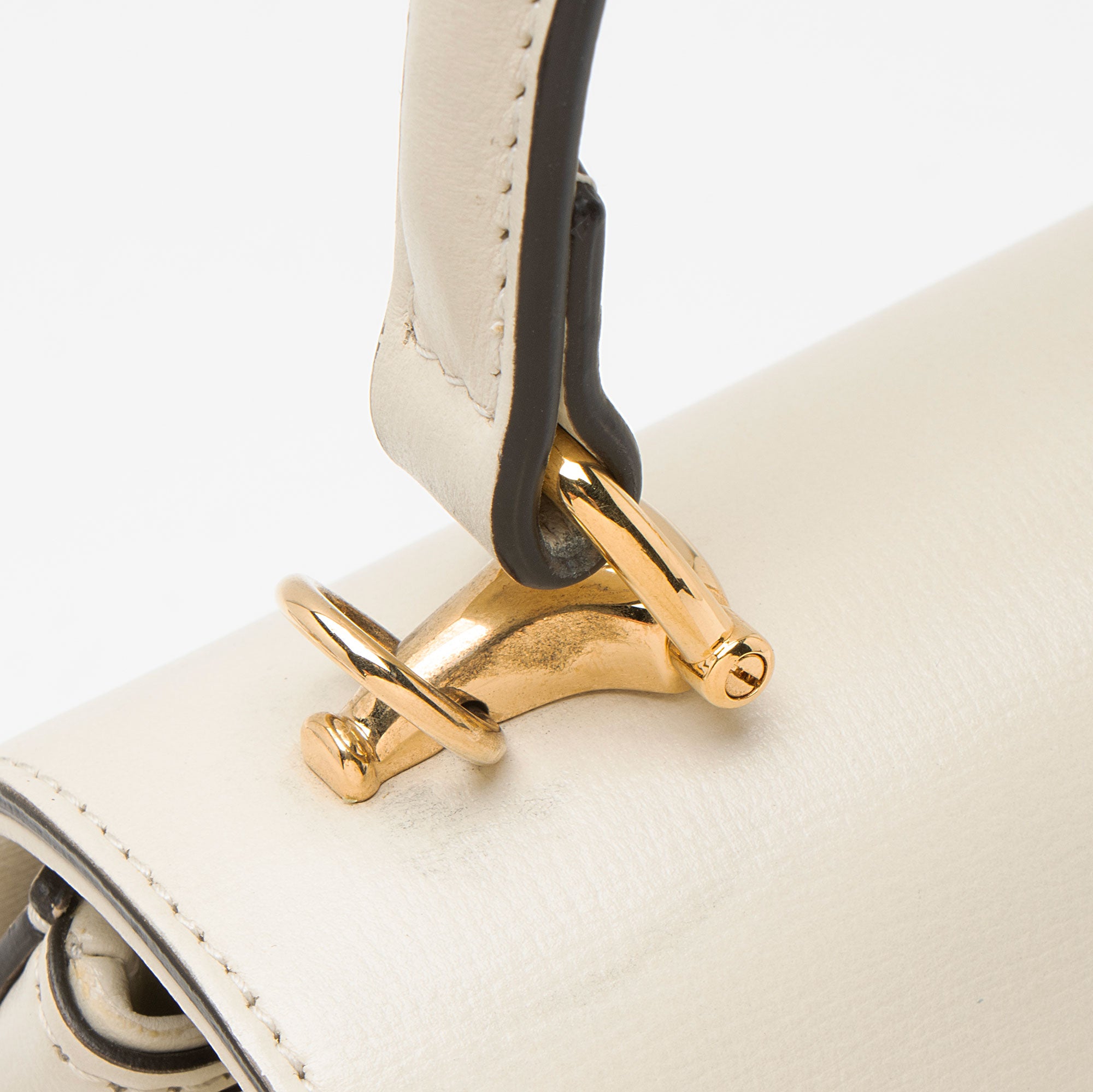 Gucci Leather Horsebit 1955 Mini Chain Top Handle