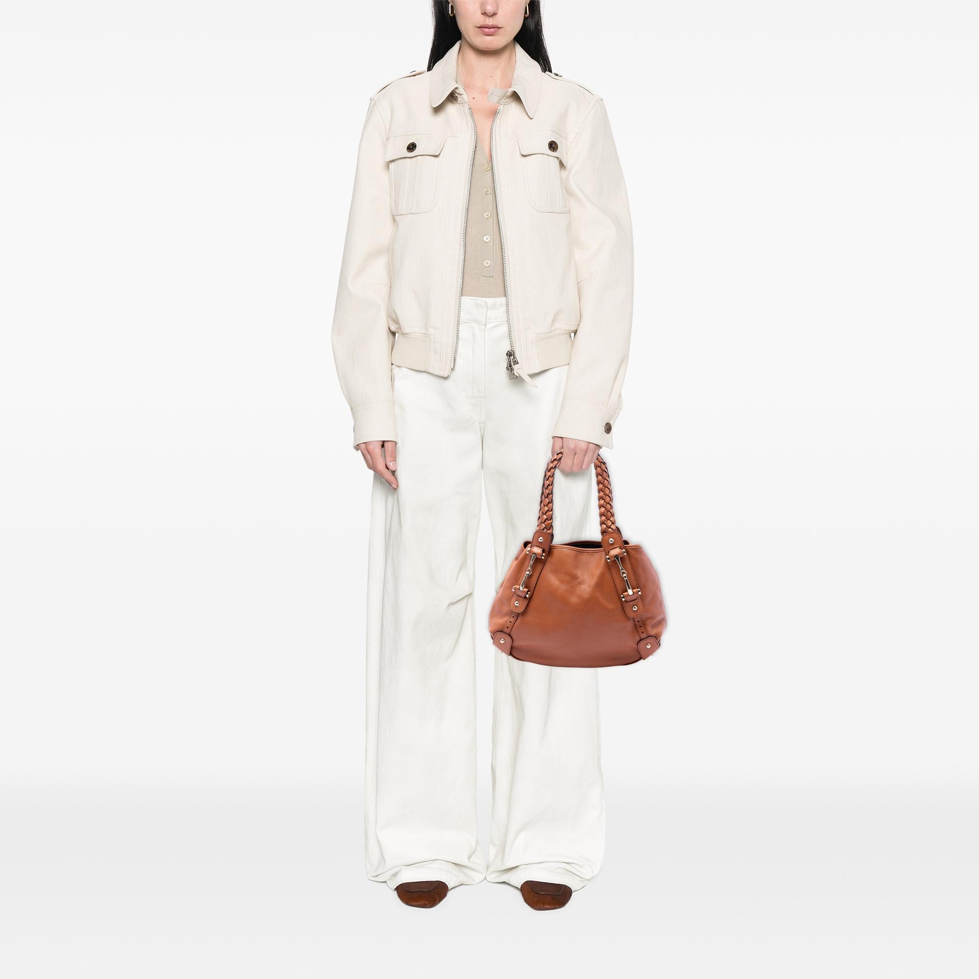 Gucci Leather Horsebit Pelham Shoulder Bag